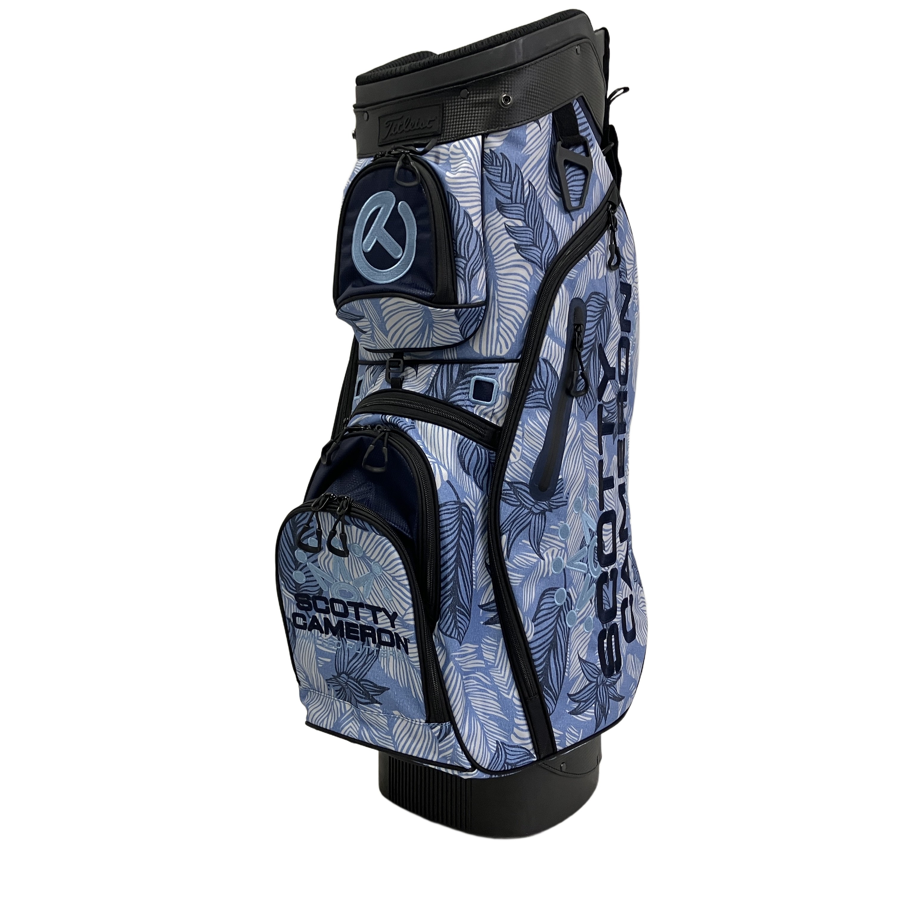 Scotty Cameron エクスプローラー フローラル ブルー カートバッグ サークルT スコッティキャメロン 美品