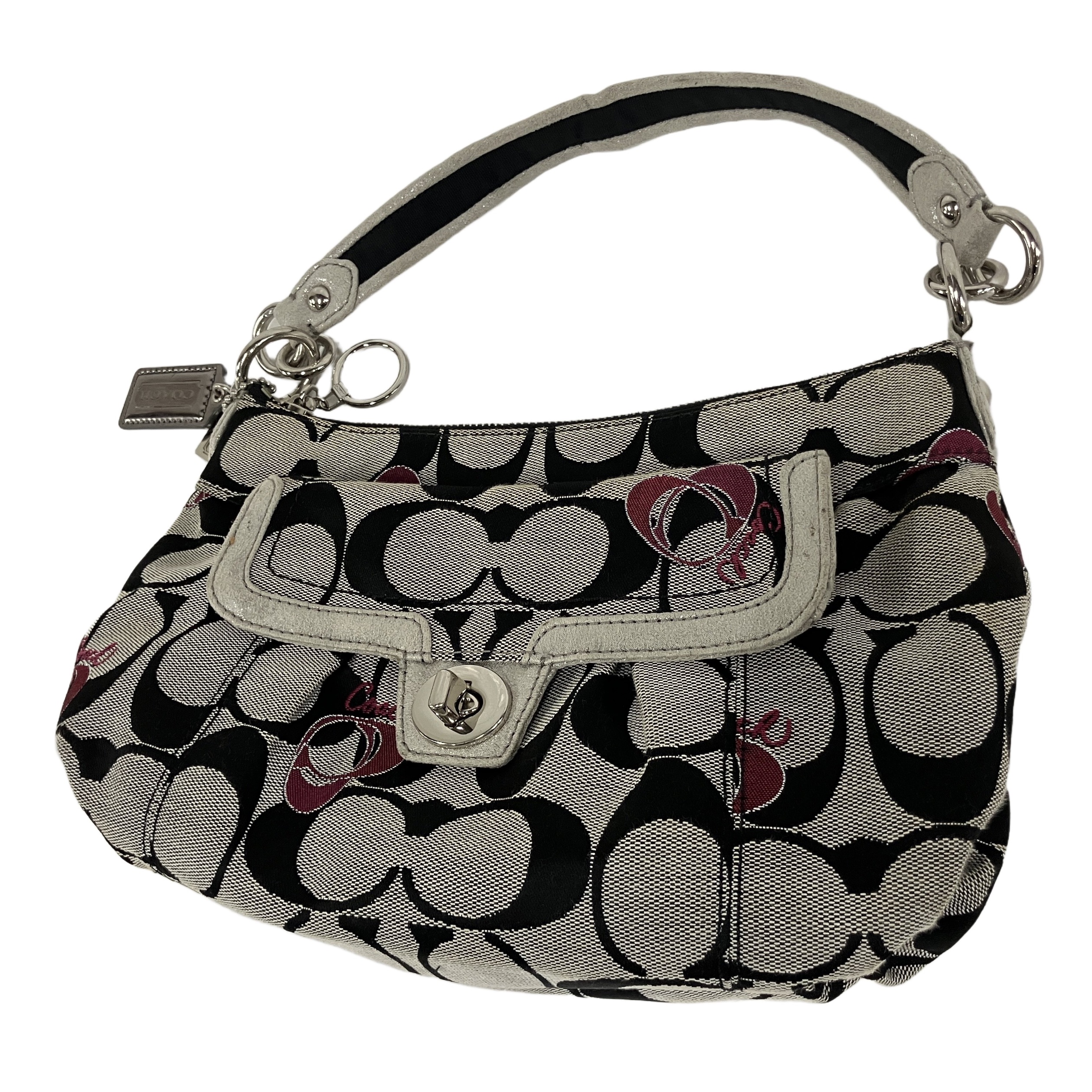 COACH コーチ ミニシグネチャー ワンショルダーバッグ 中古
