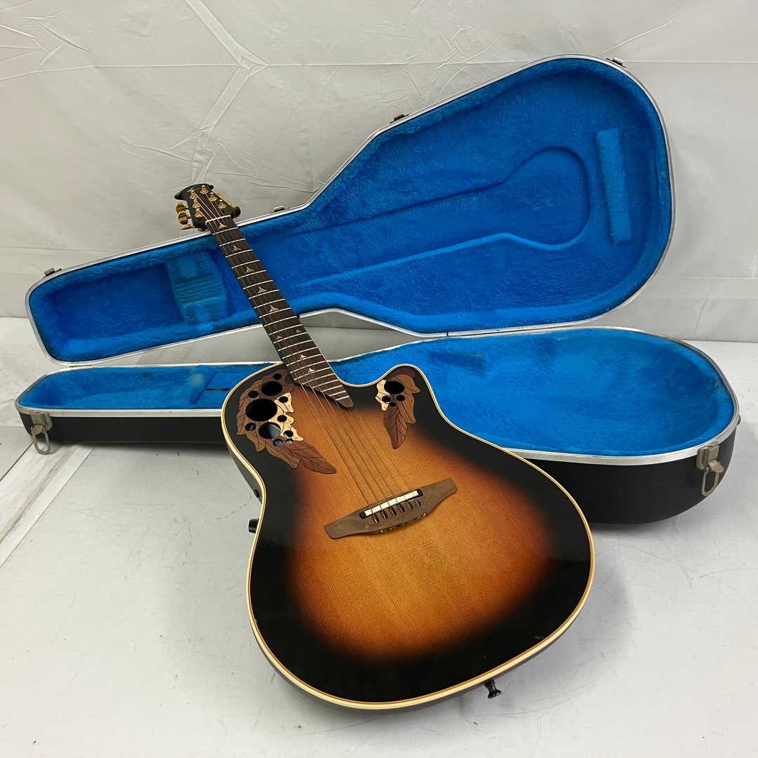 Ovation オベーション 1868 Elite エレアコ ギター 楽器 ケース付 中古