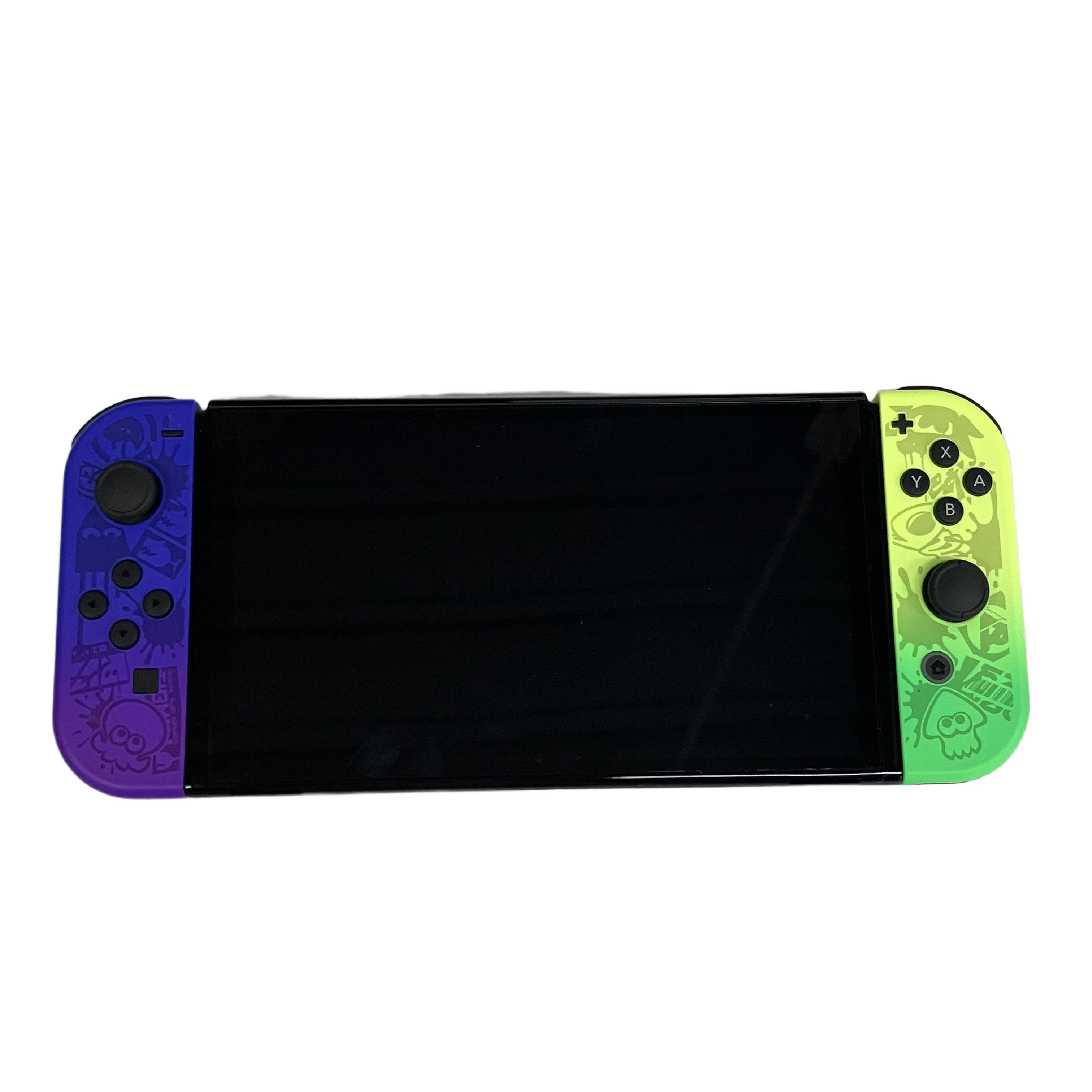 Nintendo 任天堂 Switch 有機ELモデル HEG-001 スプラトゥーン 2023年製 家庭用ゲーム機 中古