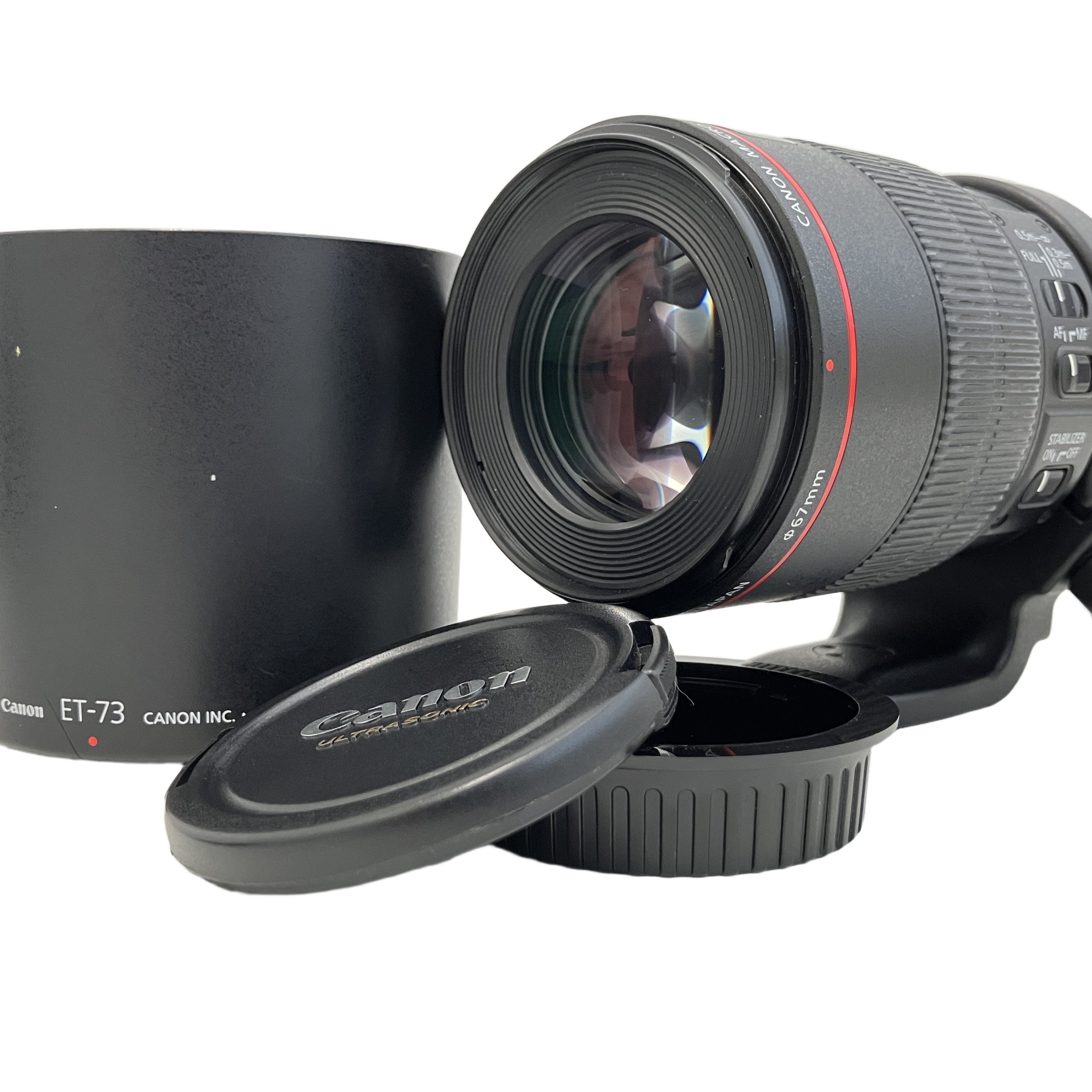 Canon キヤノン MACRO EF 100mm F2.8 L IS USM 中望遠 マクロレンズ 単焦点 カメラ周辺機器 中古