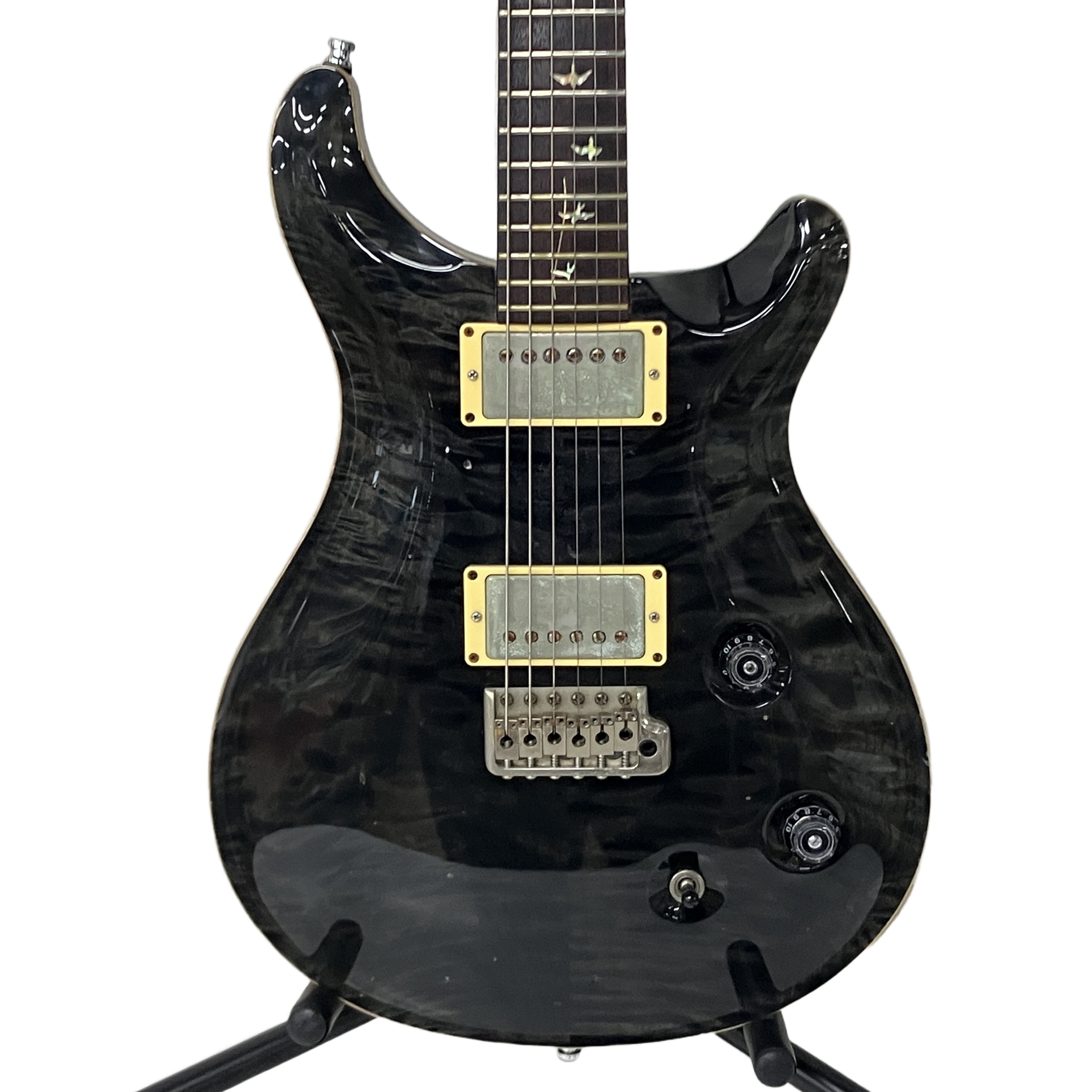 PRS CUSTOM22 20th ANNIVERSARY 10TOP GLAY BLACK エレキギター 音響機材 中古