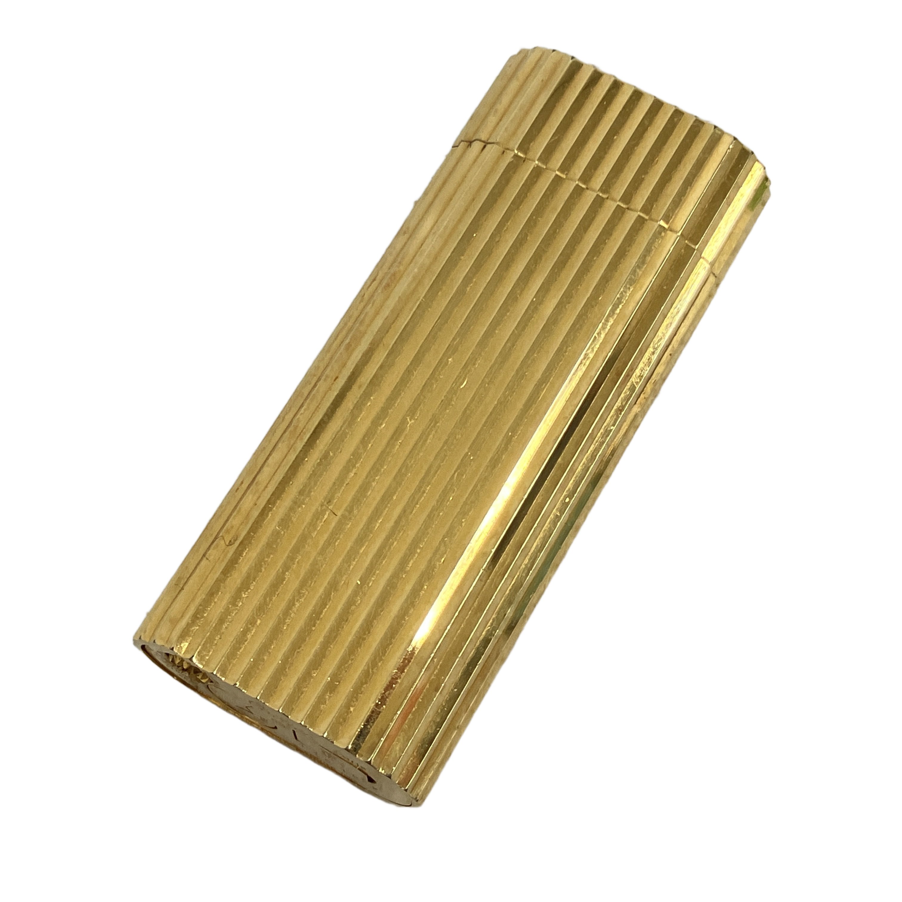 cartier カルティエ ゴールドライター 趣味 中古