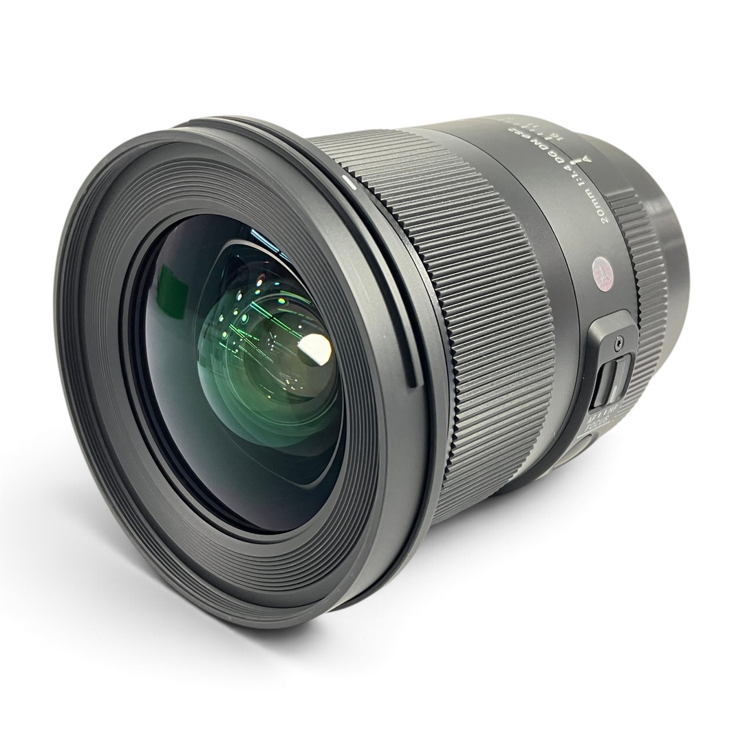 SIGMA 20mm F1.4 DG DN シグマ 単焦点レンズ Lマウント カメラ周辺機器 中古