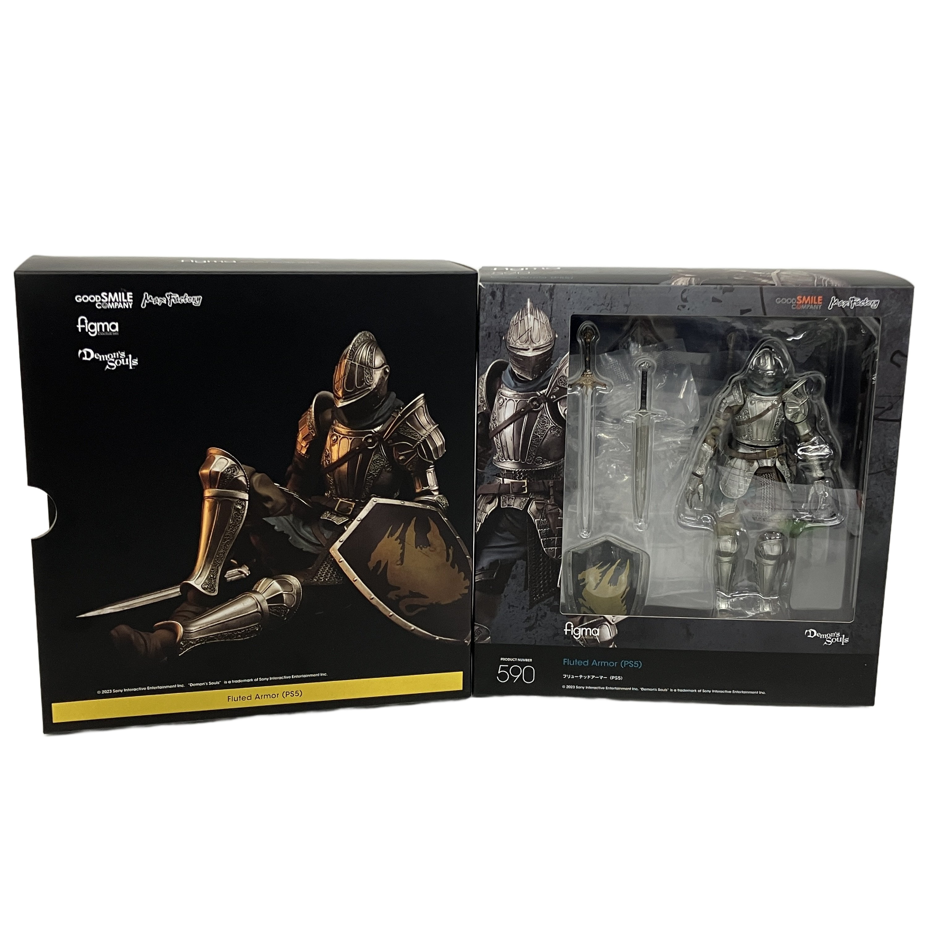 GOODSMILE COMPANY マックスファクトリー figma 590 Demon’s Souls フリューテッドアーマー PS5 デモンズソウル 中古