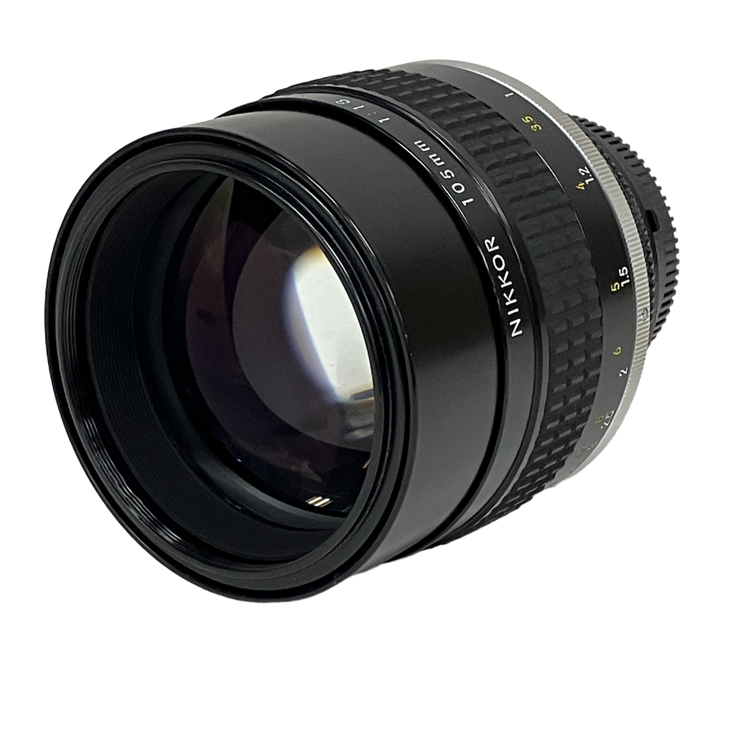 Nikon Ai NIKKOR 105mm F1.8S Ai-S 単焦点 中望遠レンズ カメラ周辺機器 中古
