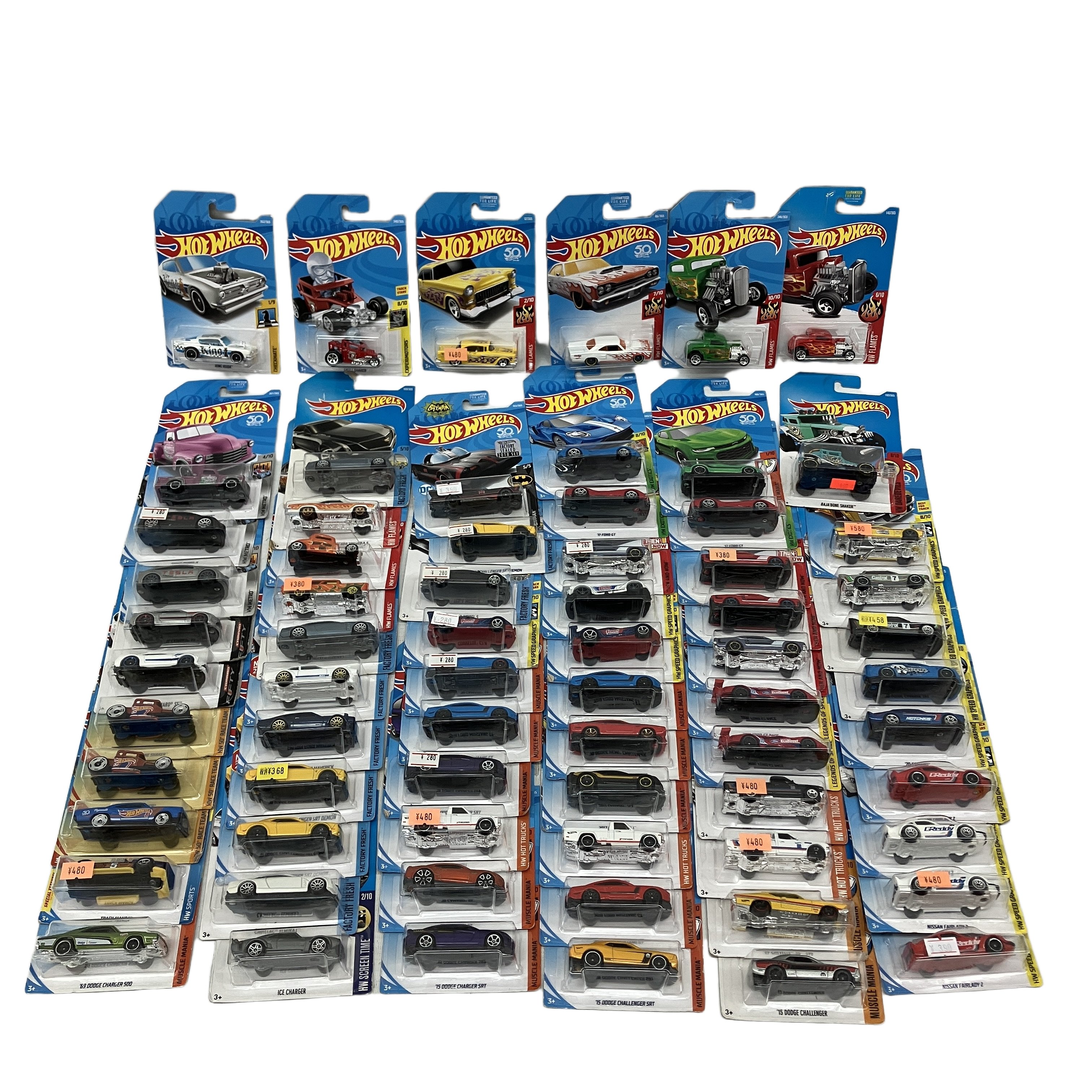 HOT WHEELS ホットウィール メインライン ミニカー 2017~2018年 /365 おまとめセット 中古