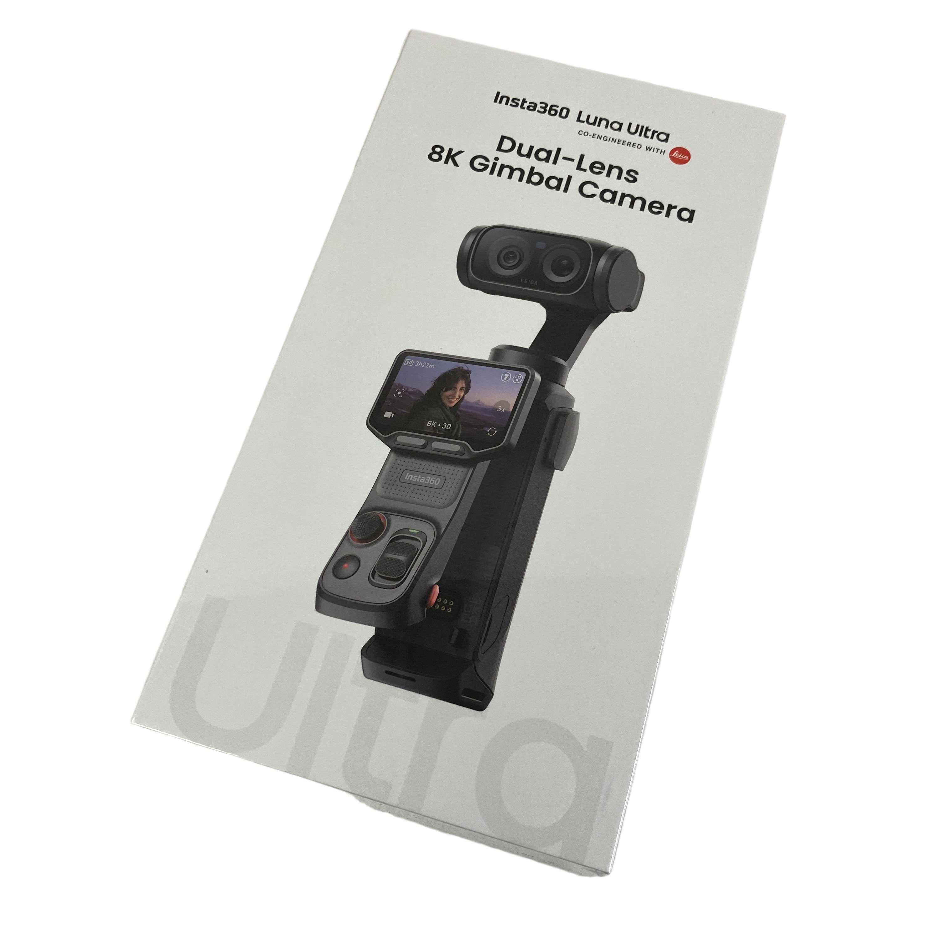 ★Insta360 Luna Ultra デュアルレンズ 8Kジンバルカメラ CINSABTA-LUNAULTRA01 コズミックブラック 未使用未開封★