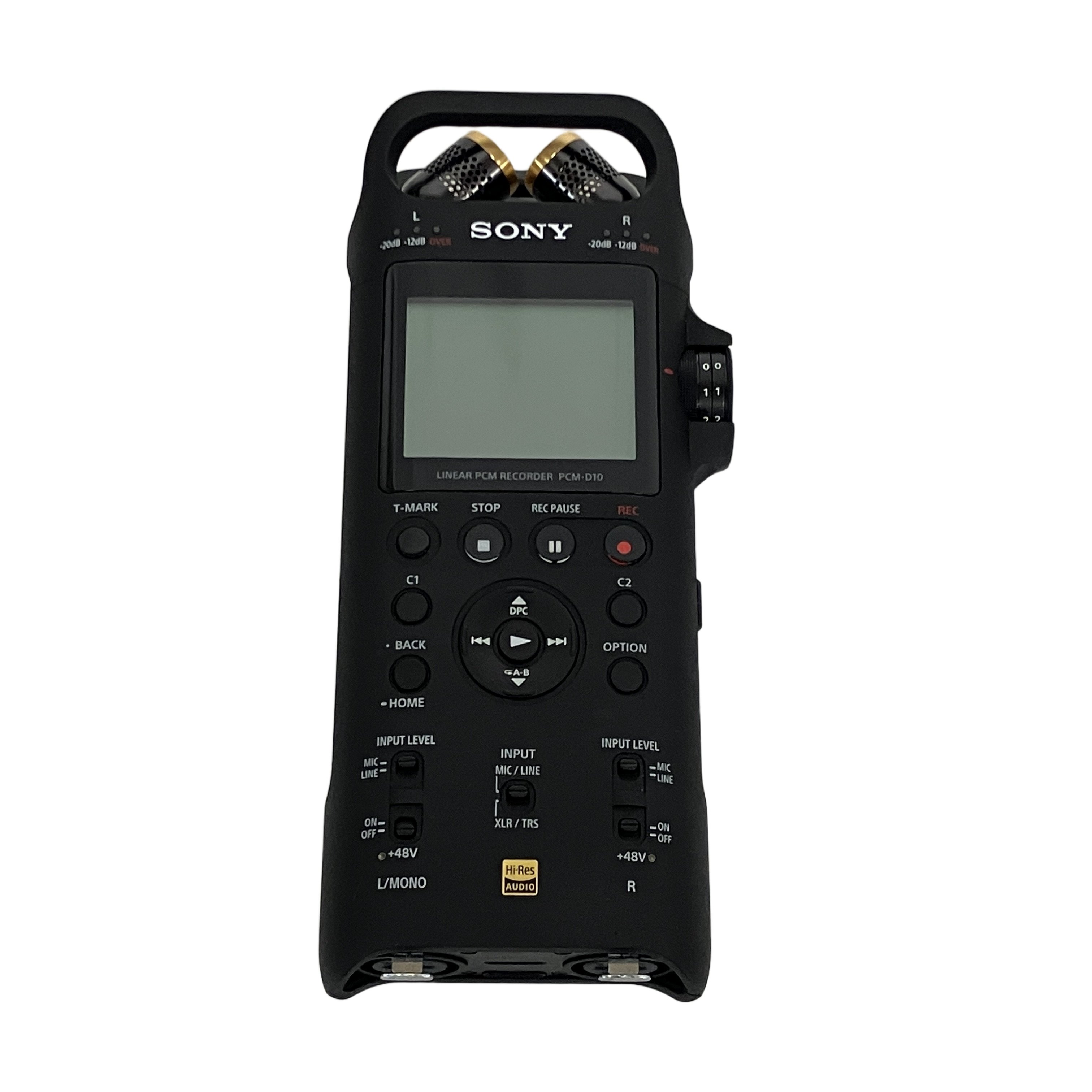 SONY PCM-D10 ハイレゾ対応 リニアPCMレコーダー XLR/TRS入力端子搭載 高音質 中古