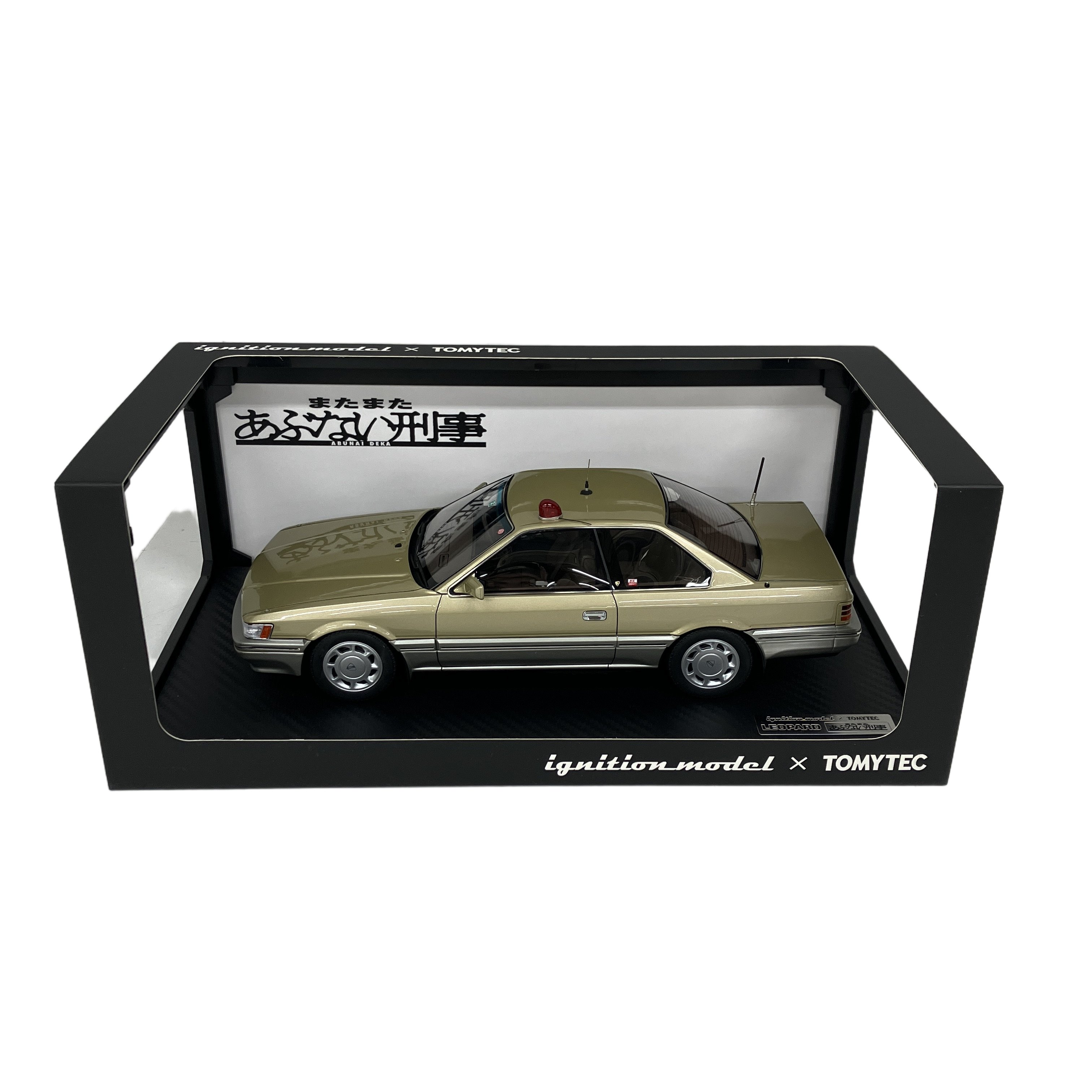 イグニッションモデル×トミーテック T-IG1801 またまたあぶない刑事 レパード アルティマ 中古 美品