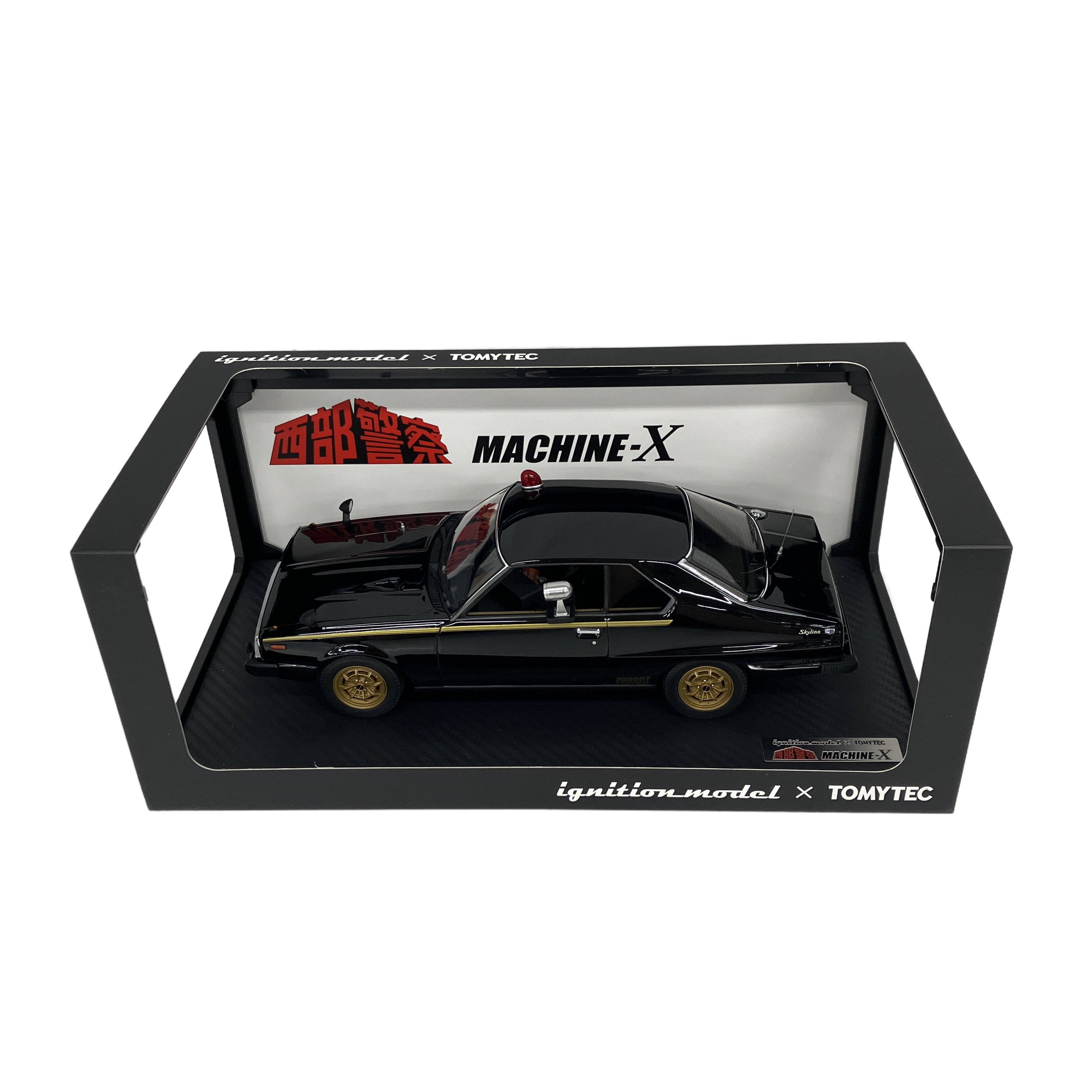 イグニッションモデル×トミーテック T-IG 1804 西部警察 マシンX ミニカー 中古 美品