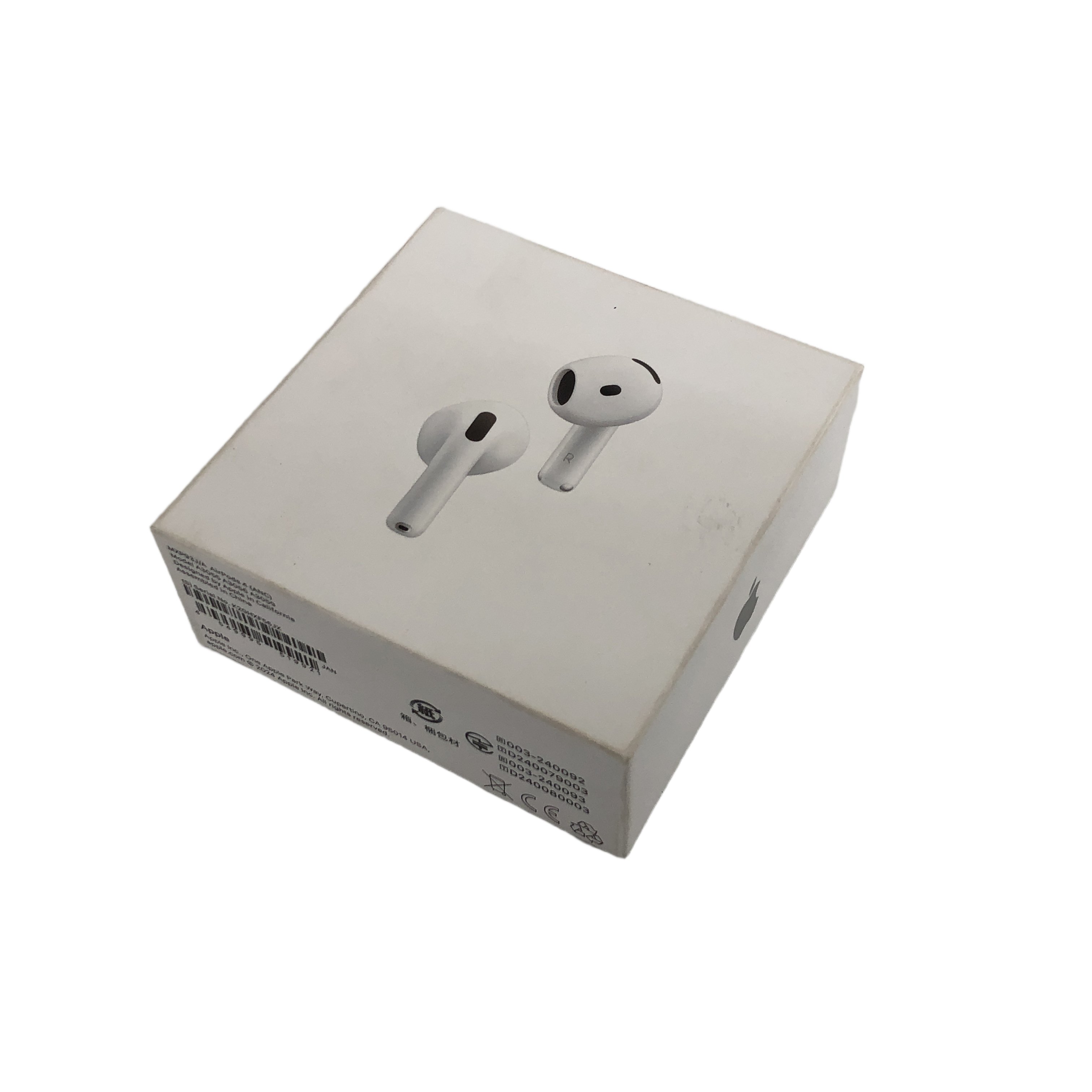 Apple アップル MXP93J/A Air Pods 4 第4世代 ワイヤレスイヤホン 音響機器 未使用