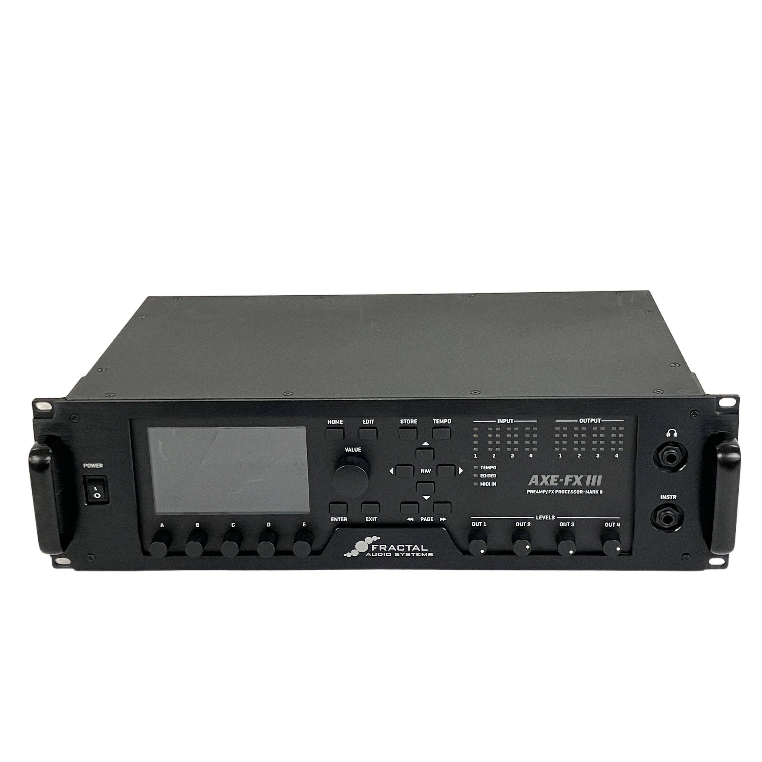 Fractal Audio Systems Axe FX III プリアンプ エフェクトプロセッサー 電源ケーブル欠品 中古