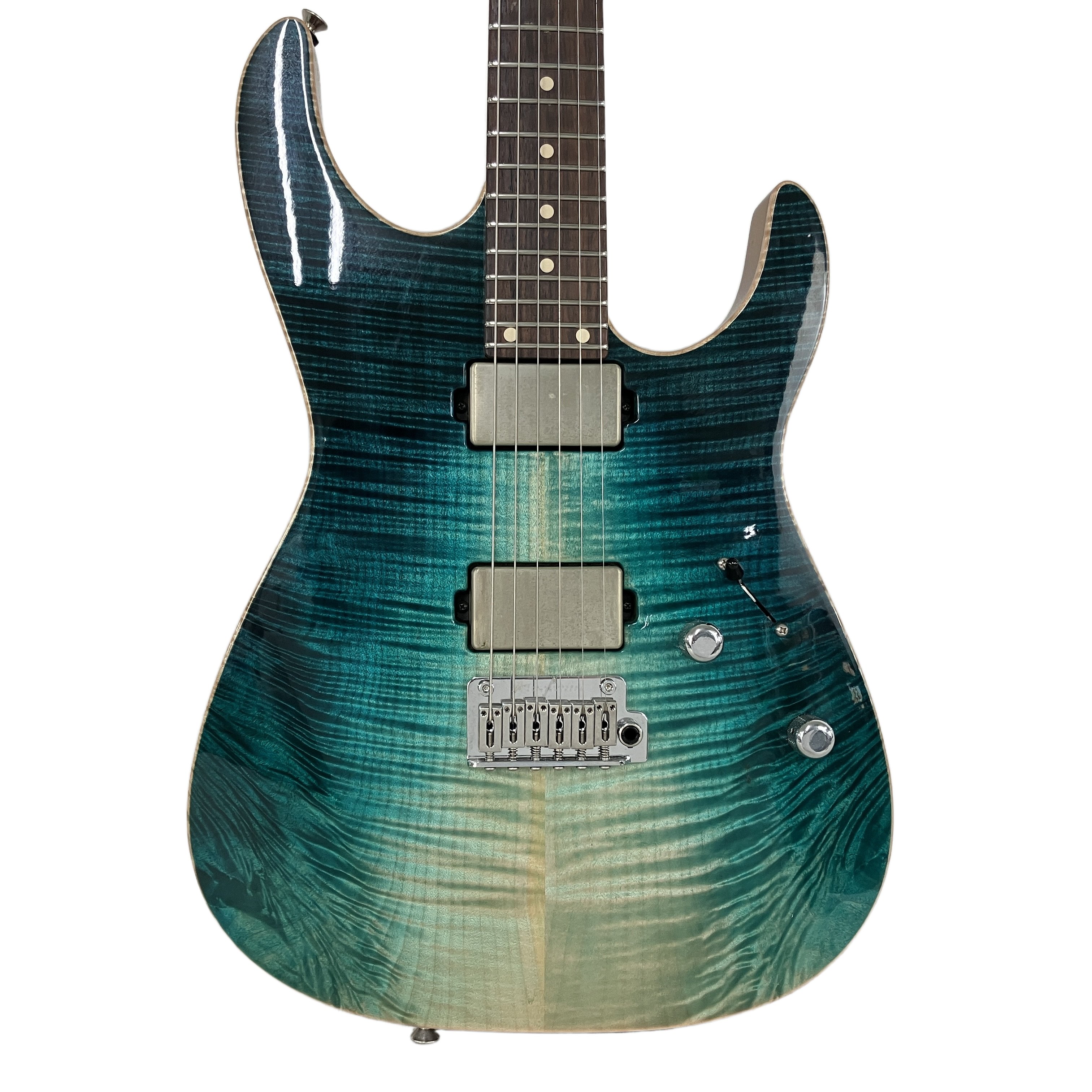 Tom Anderson Angel Teal WakeSurf with Binding エレキギター ケース付 中古