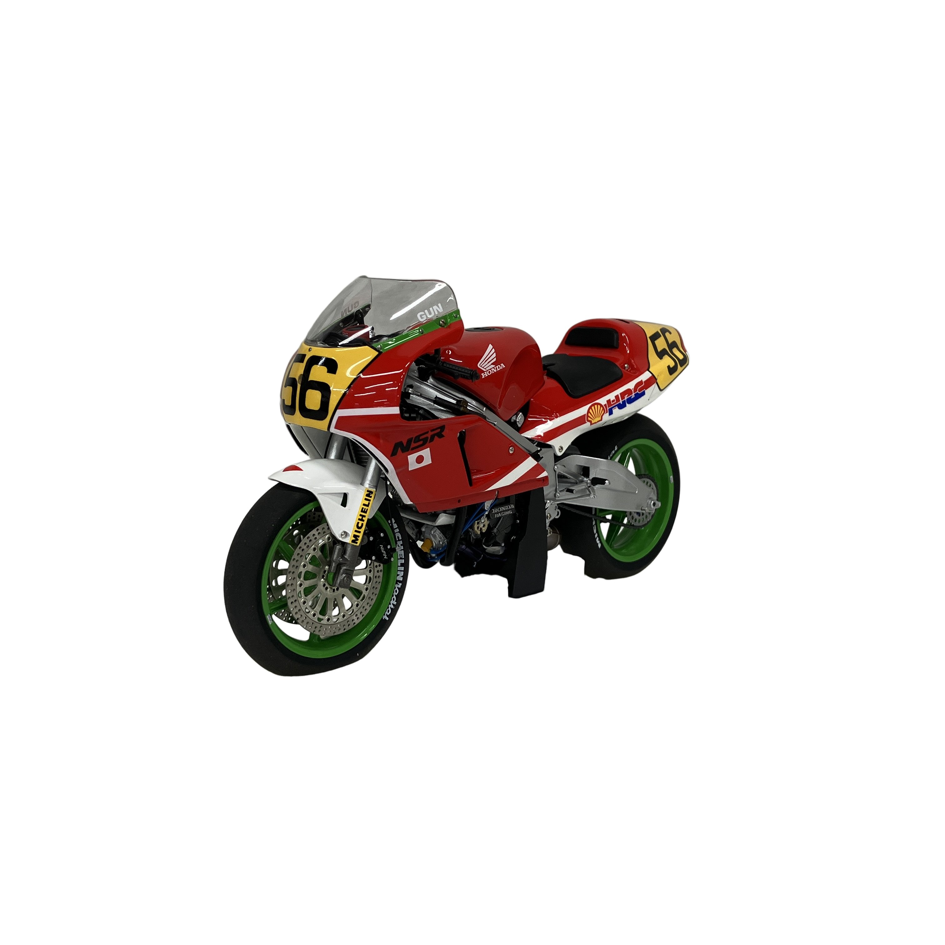AUTOart Honda NSR500 WGP500 GUN KOMA #56 12566 バリバリ伝説 中古 美品