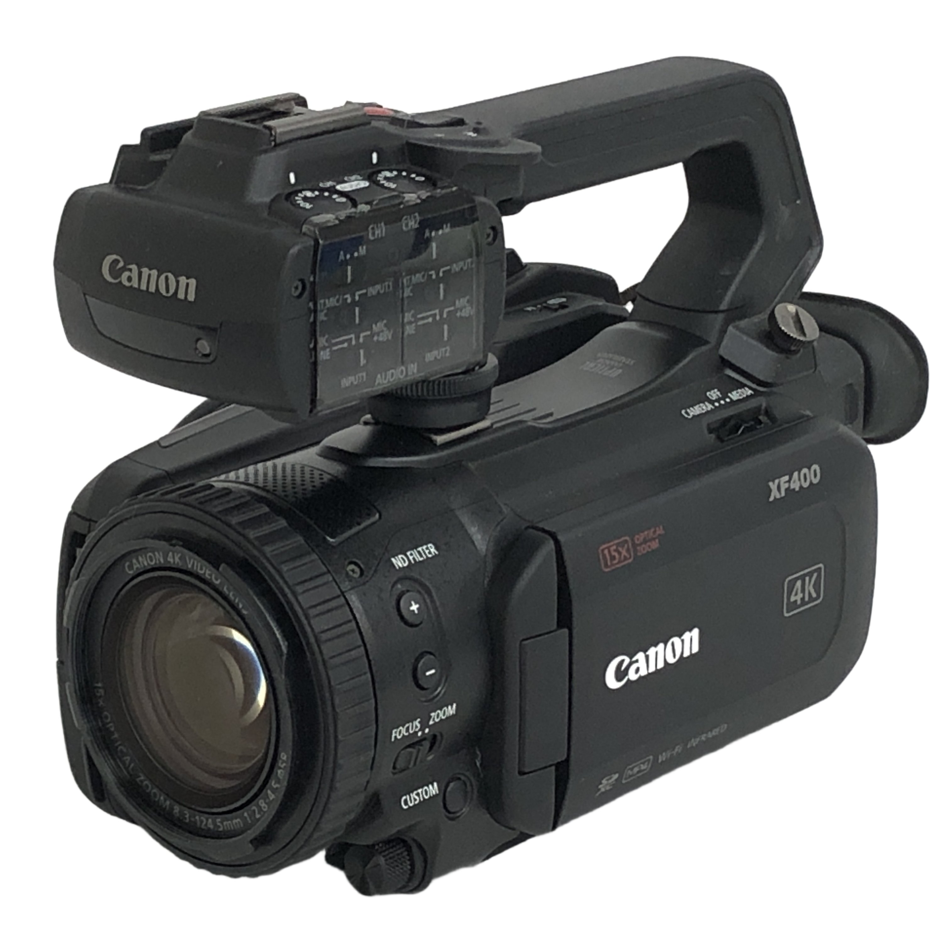 高画質な4K 60P撮影を小型ボディで実現した業務用デジタルビデオカメラ!