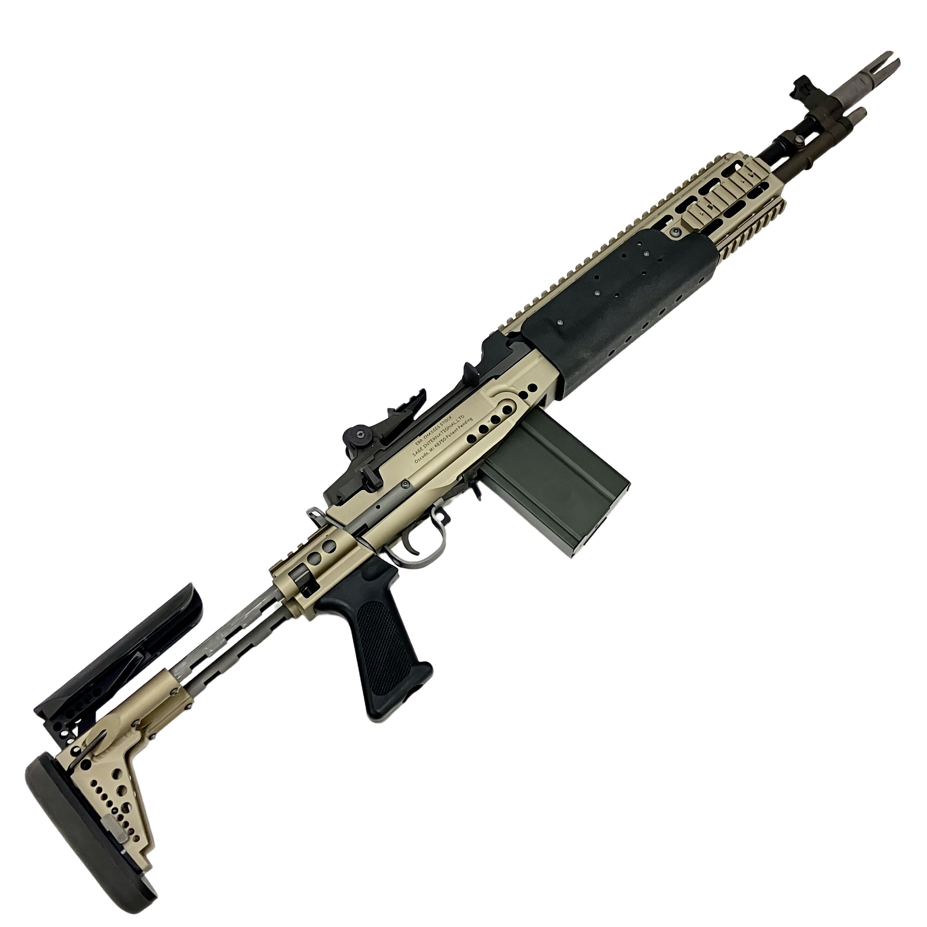 WE-TECH M14 EBR LV3 ガスブローバック GBB RA-TECH カスタム ガスガン ミリタリー 中古