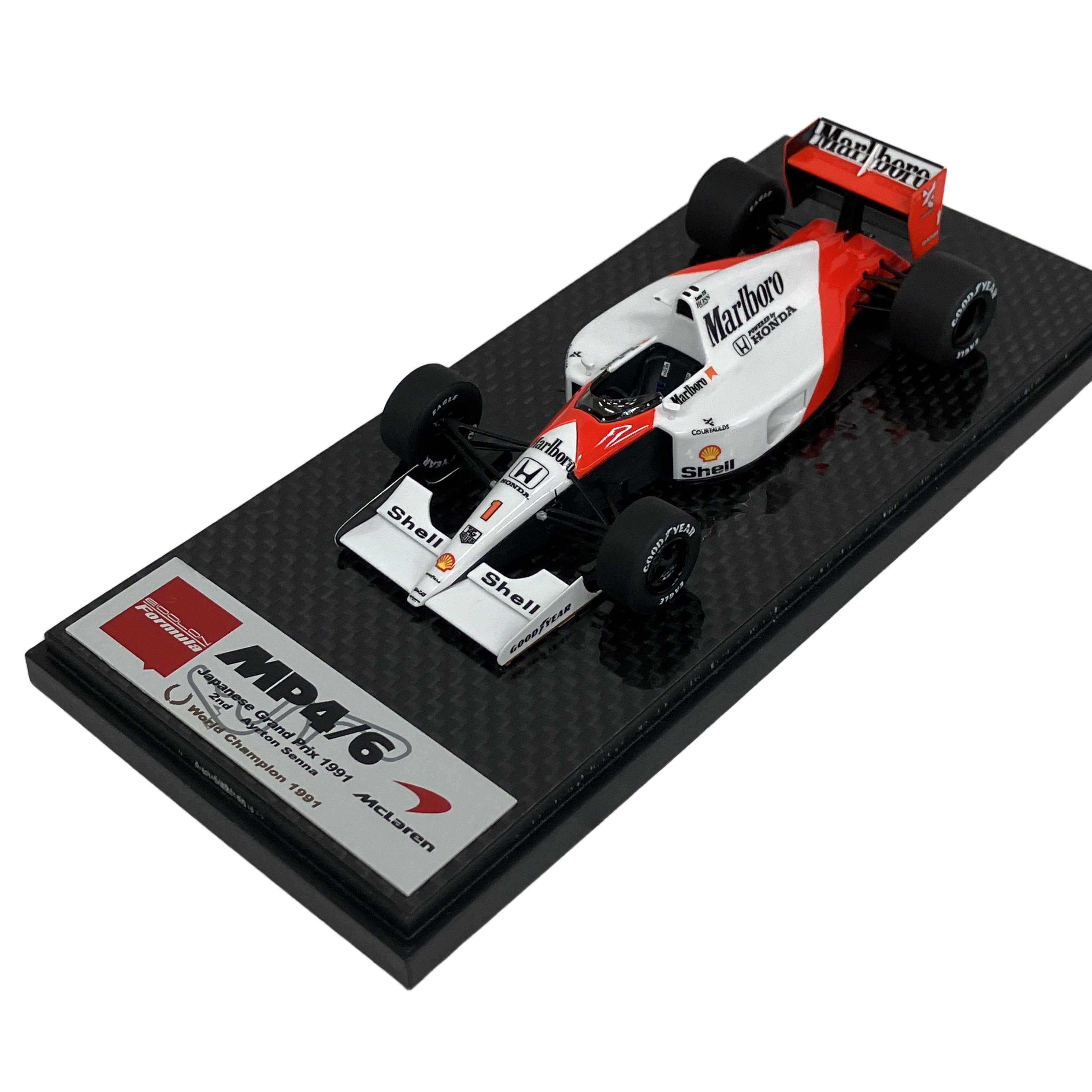 Make up EIDOLON FORMULA McLaren Honda MP4/6 Japanese GP 1991 1/43 マクラーレン ホンダ ミニカー 中古