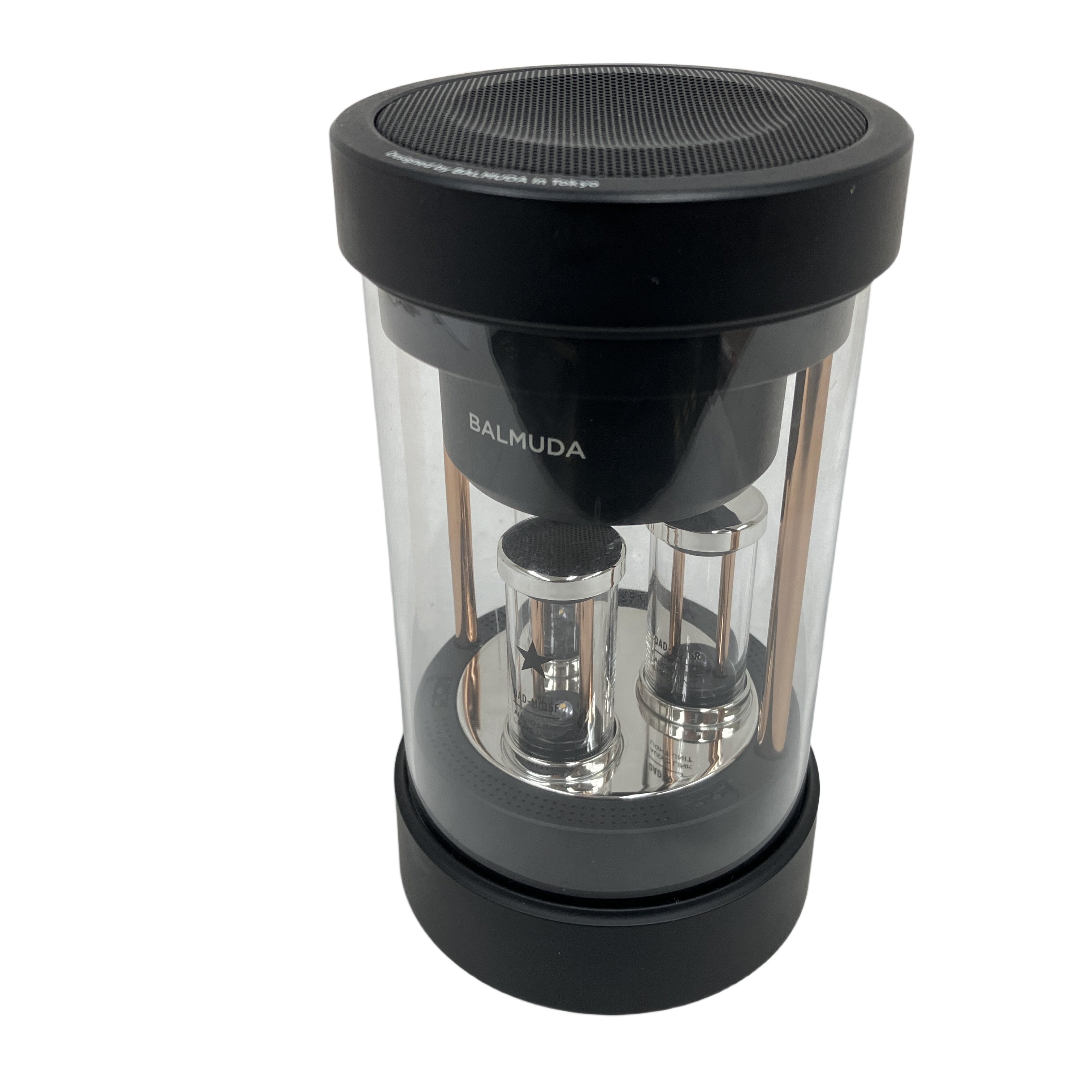 BALMUDA M01A-BK Bluetooth スピーカー 音響機材 オーディオ 中古