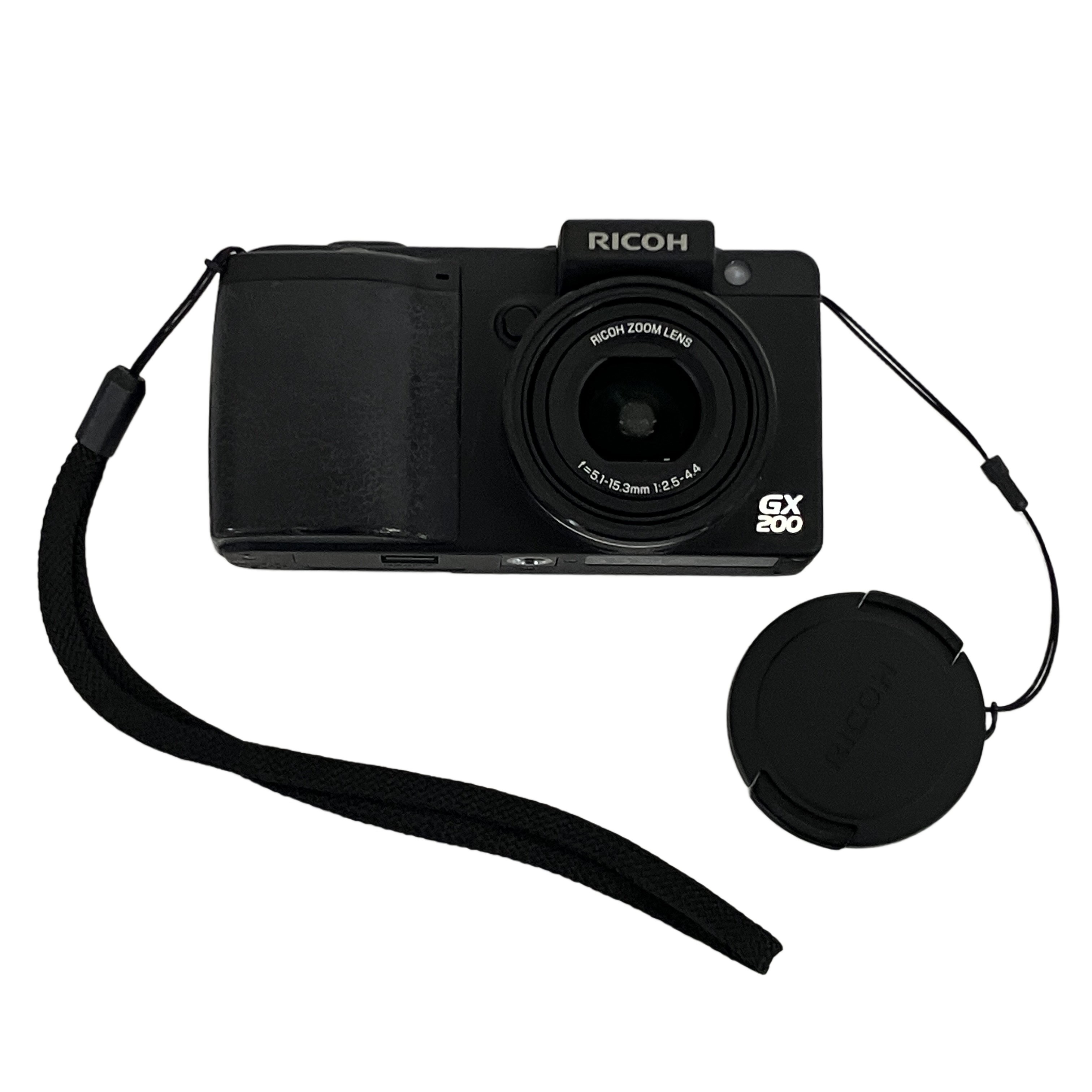 RICOH リコー GX200 コンパクトデジタルカメラ デジカメ 中古