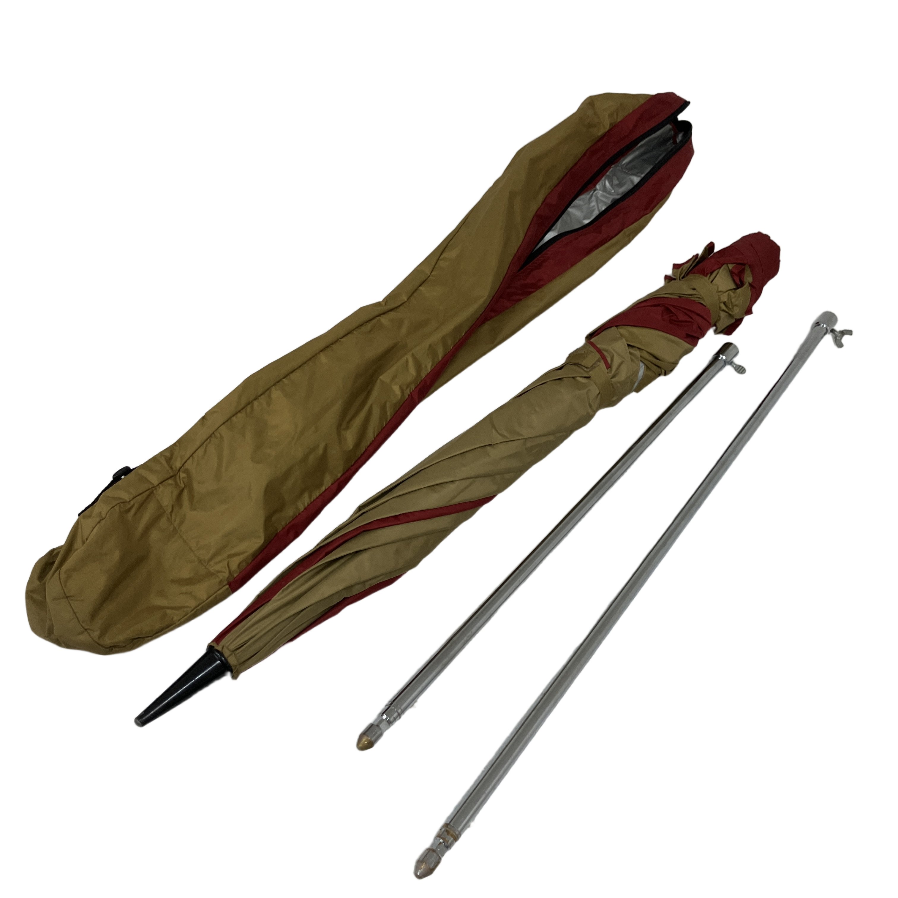 Snow peak パラソル キャンプ アウトドア 中古