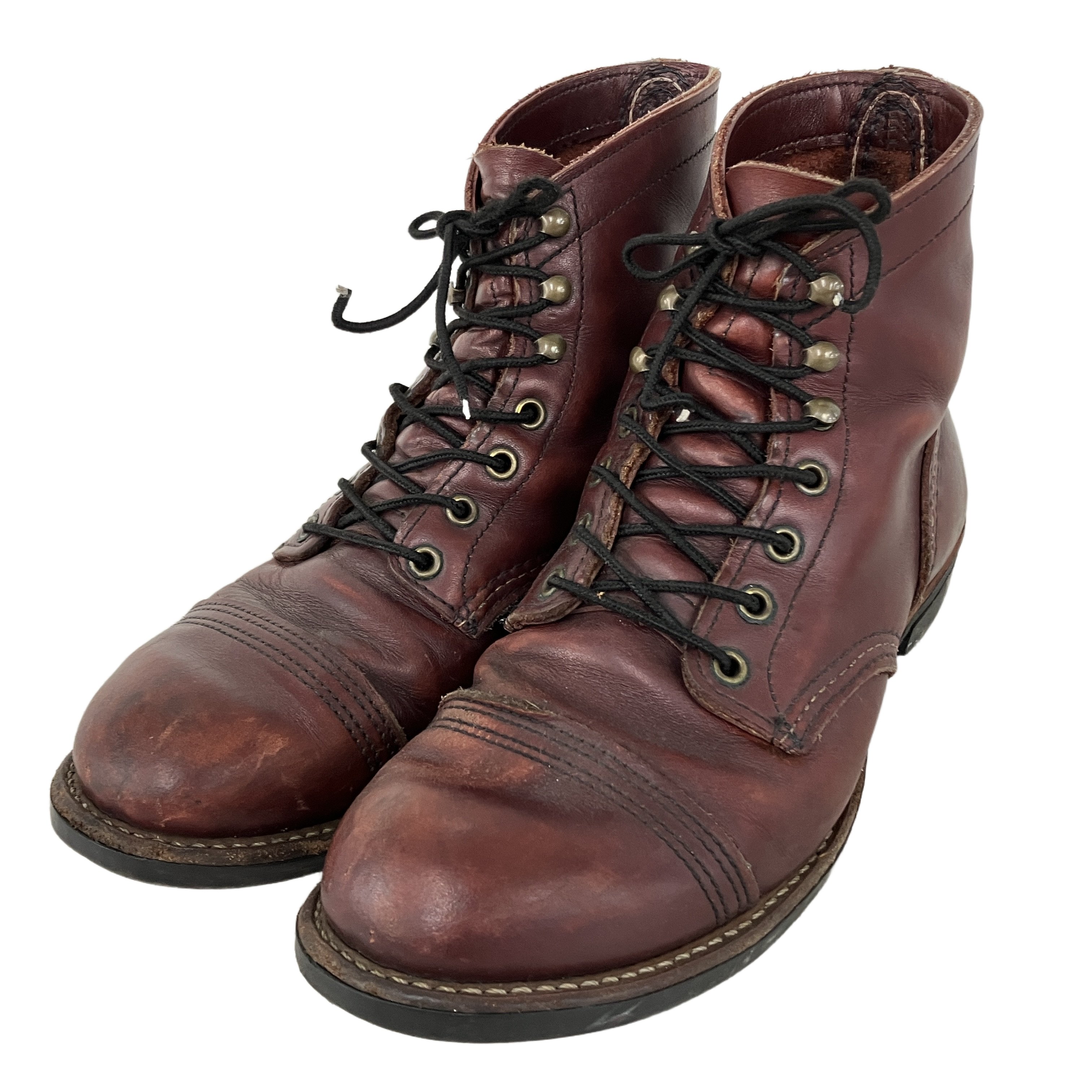 RED WING レッドウィング 8119 Iron Ranger USA 8 ワークブーツ メンズ 中古