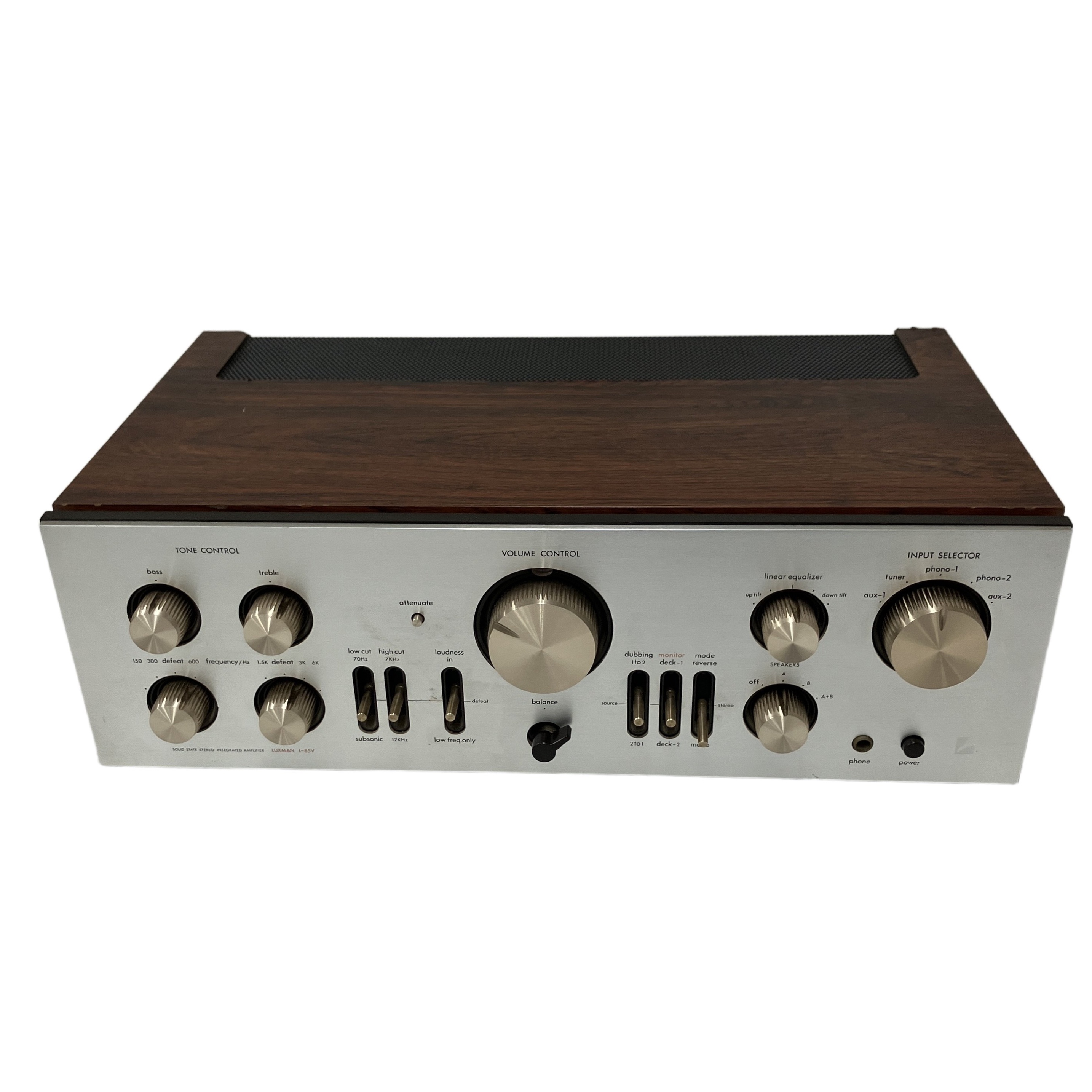 LUXMAN ラックスマン L-85V プリメインアンプ 音響機材 中古