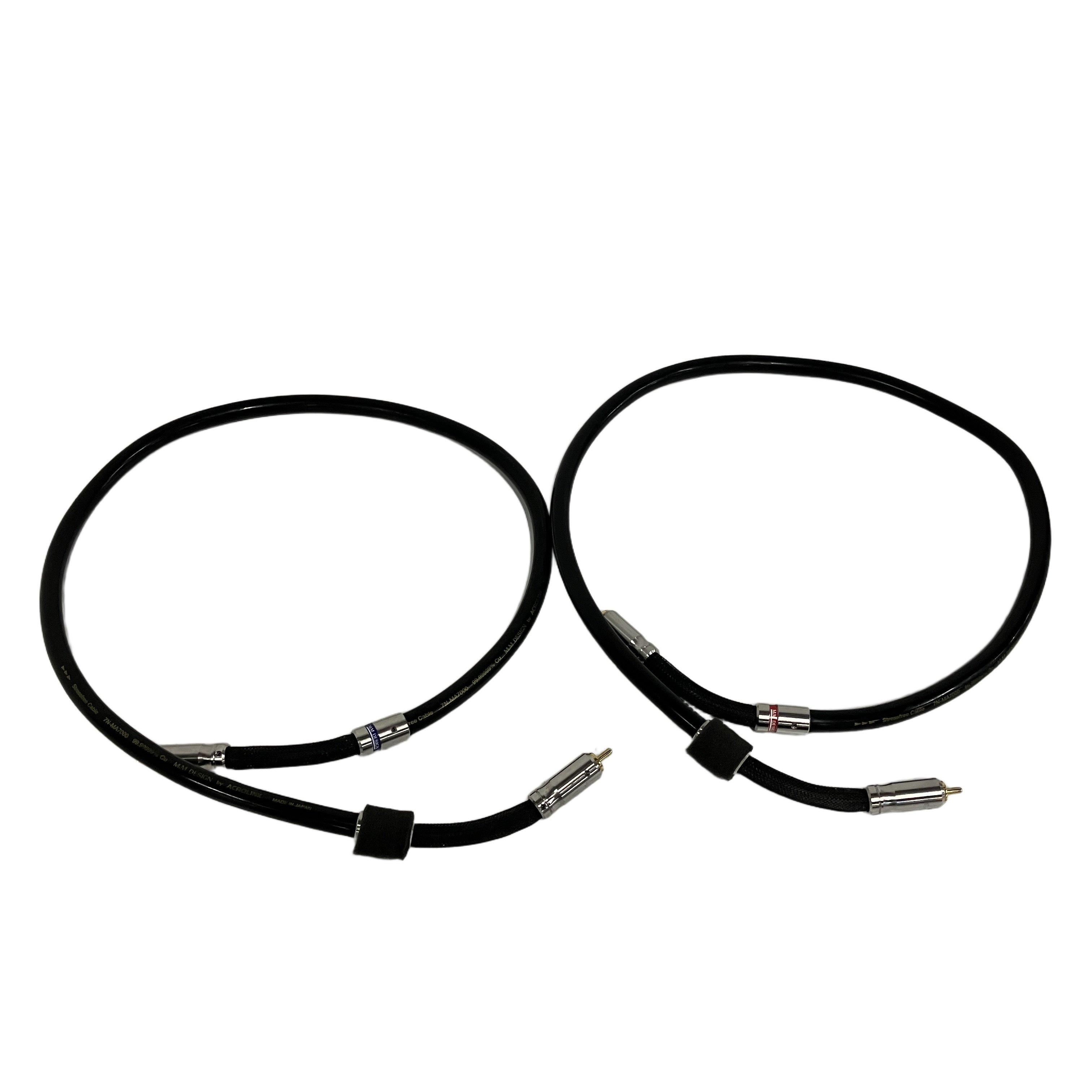 M&M Design 7N-MA7000 RCAケーブル 1m ペア 音響 中古