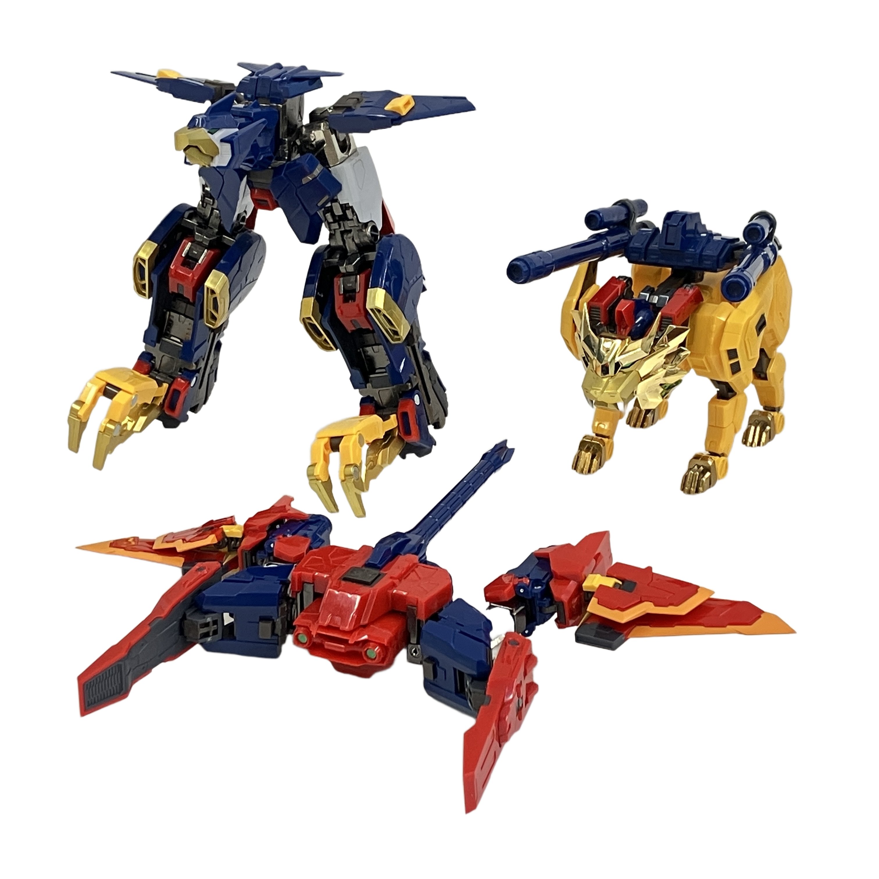 BANDAI SPIRITS 超合金魂 GX-113 最強機動 ガンダムトライオン3 ガンダムビルドファイターズトライ ZZガンダム 美品