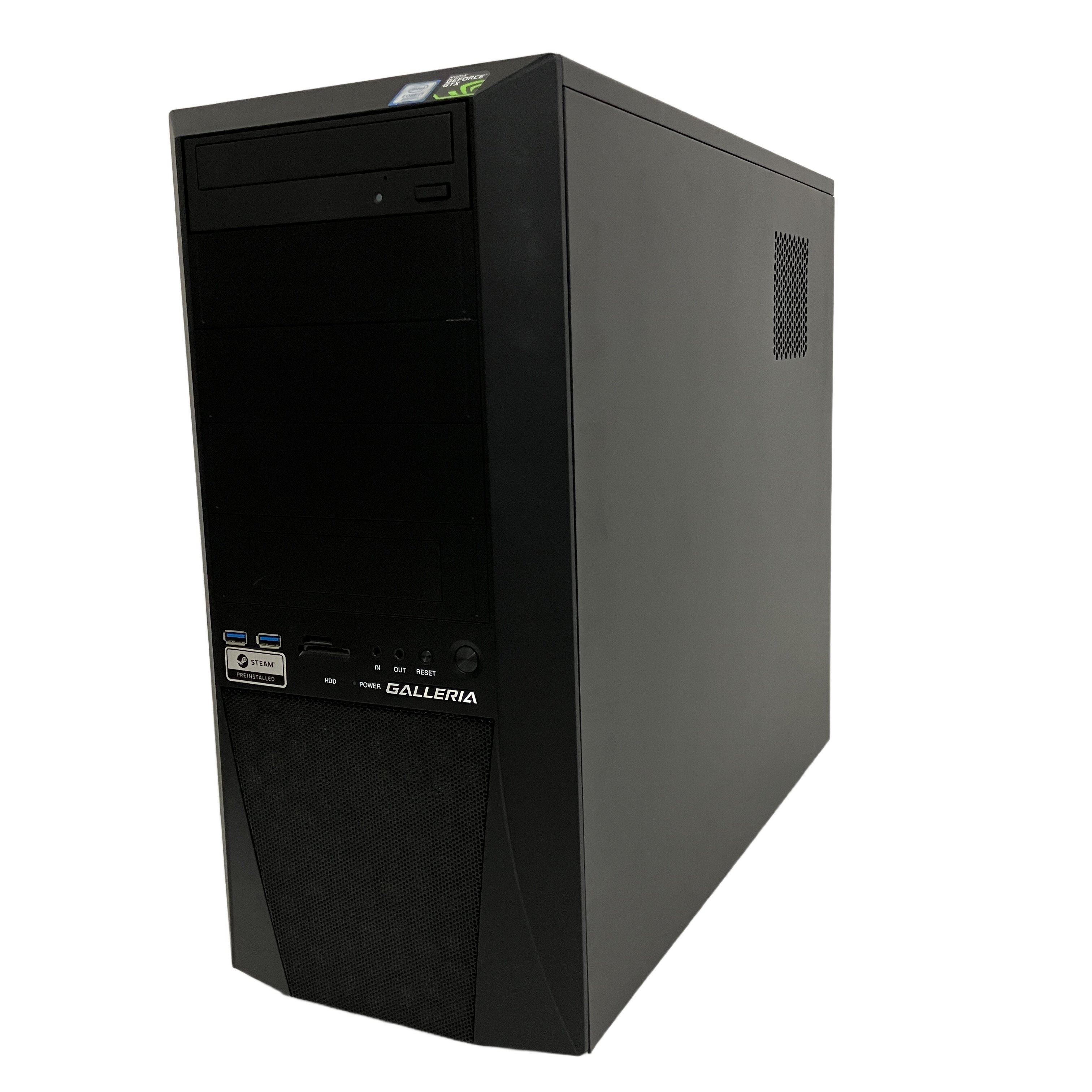 GALLERIA XT i7-9700 GTX1660Ti 6G メモリ16GB SSD512GB Win11Home ゲーミングデスクトップPC 中古