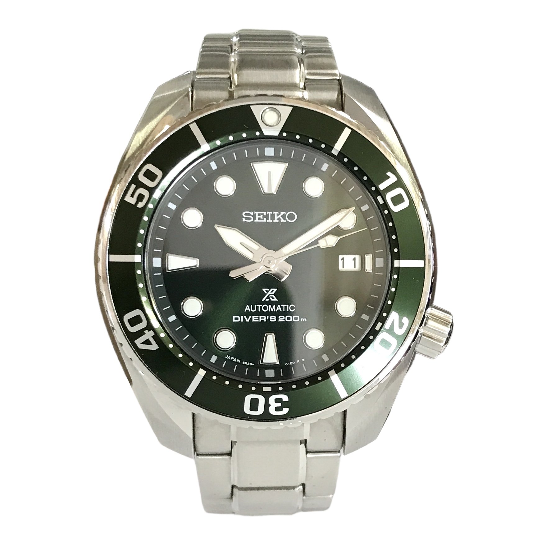 見込み120%掛率T8429 SEIKO セイコー PROSPEX プロスペックス ダイバースキューバ グリーン SBDC081 6R35-00A0