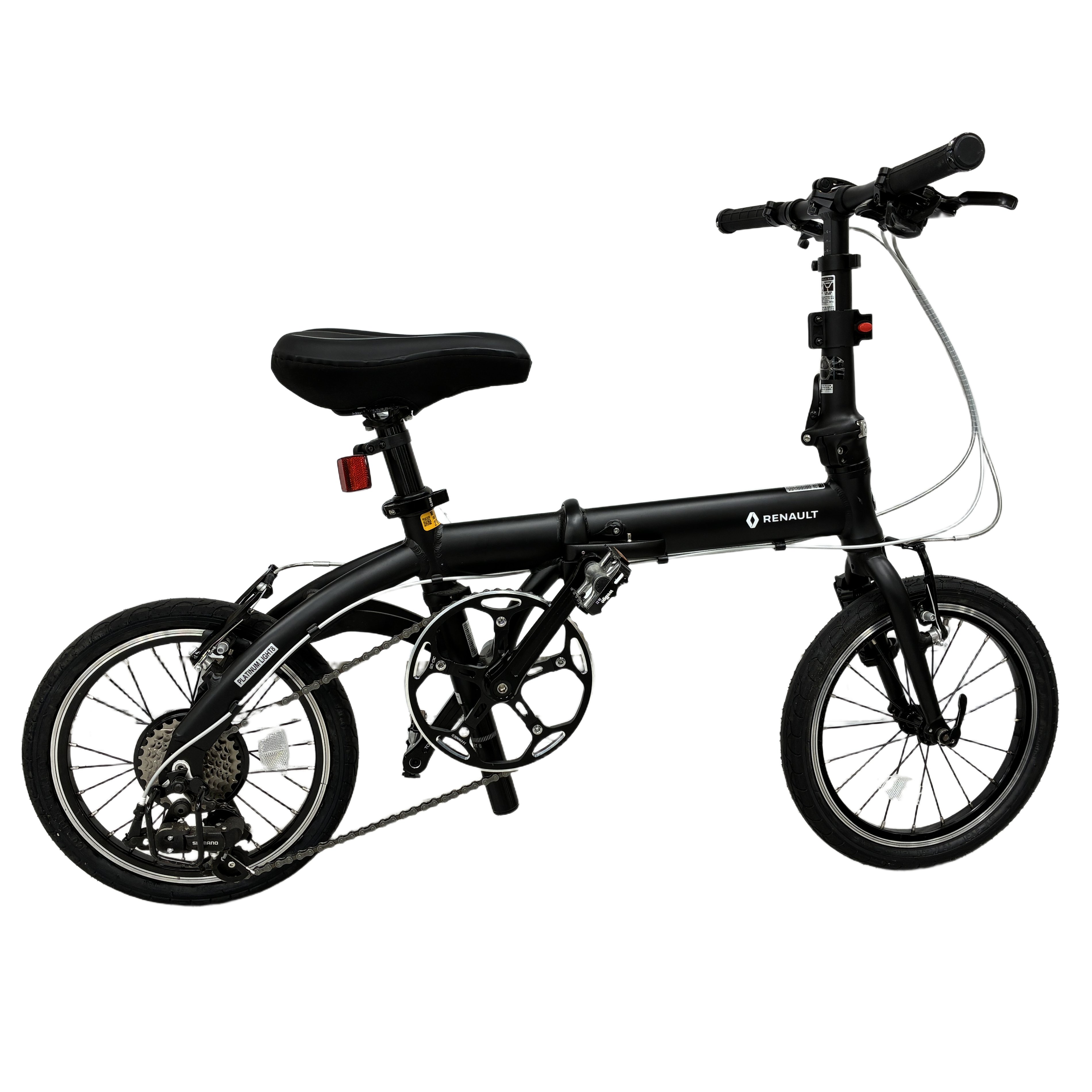 RENAULT PLATINUM LIGHT8 折りたたみ 自転車 16インチ 軽量 ルノー 中古