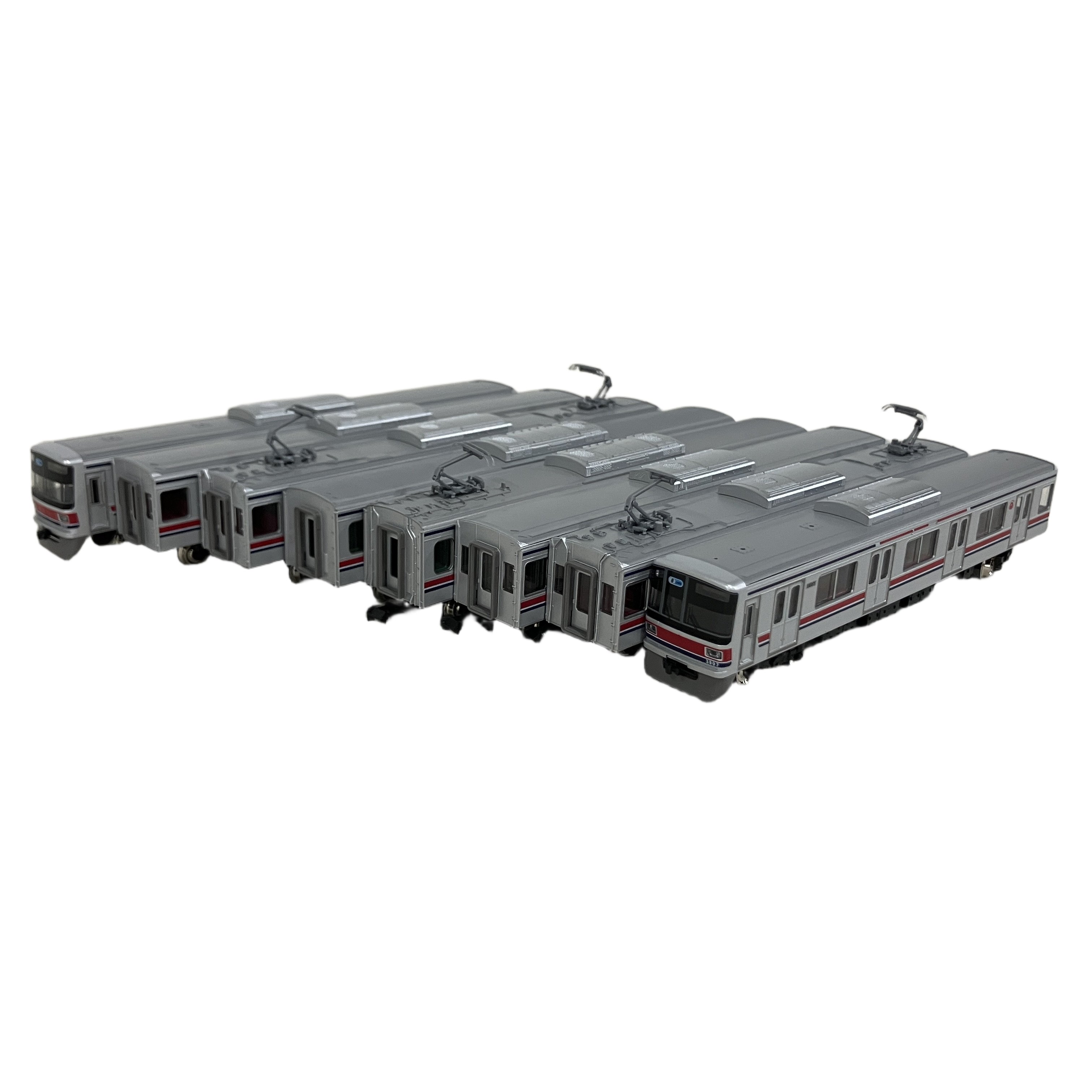 GREENMAX 50773 東急電鉄3000系 目黒線・東急新横浜線 8両編成 動力付き Nゲージ 中古 美品