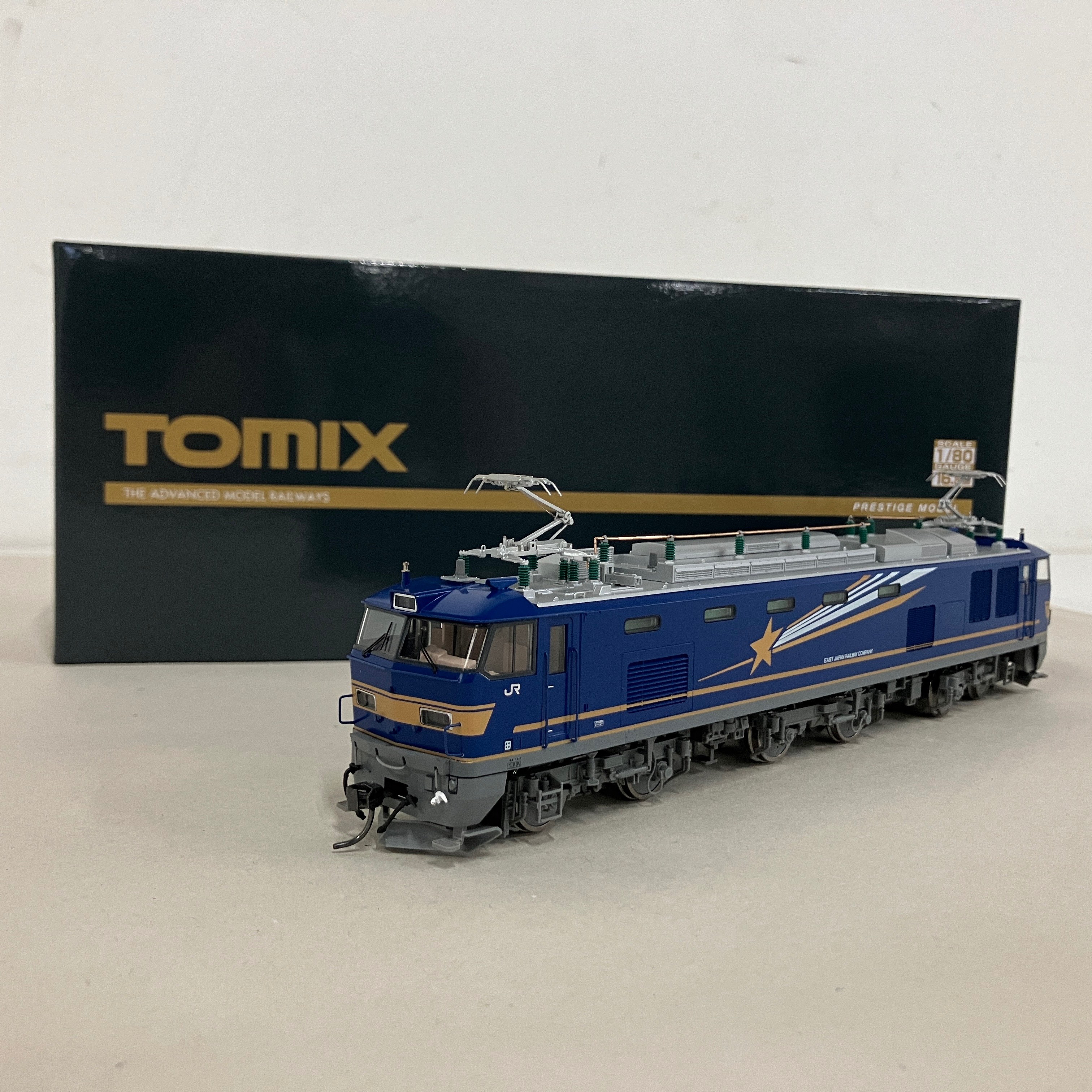 TOMIX HO-189 JR EF510 500形 電気機関車 北斗星色 プレステージモデル 鉄道模型 HOゲージ 中古 美品