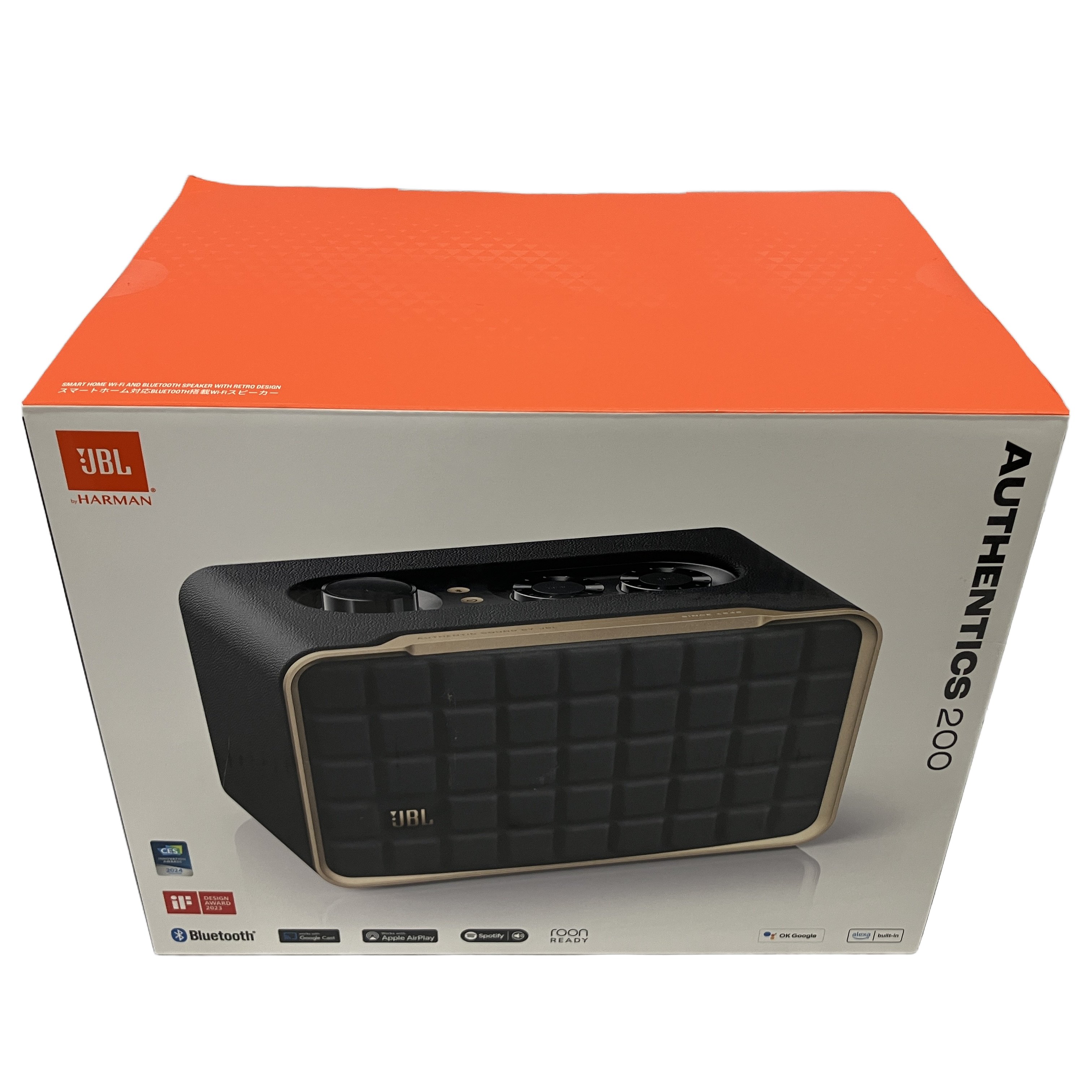 JBL AUTHENTICS 200 オーセンティックス 200 Wi-Fi Bluetooth ワイヤレススピーカー 音響 オーディオ 未使用