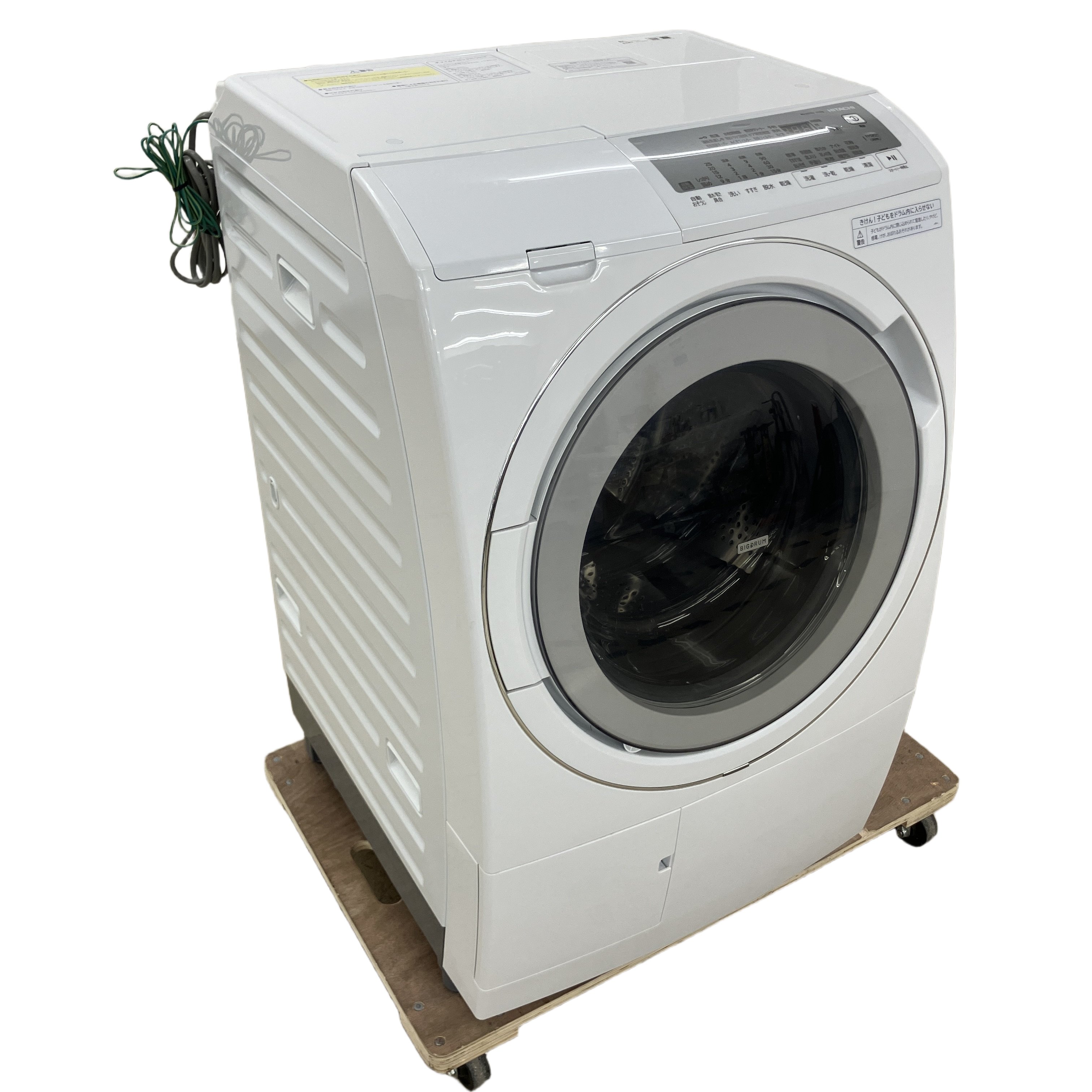 HITACHI BD-SG110JL 日立 2024年製 ドラム式電気洗濯乾燥機 家電 中古