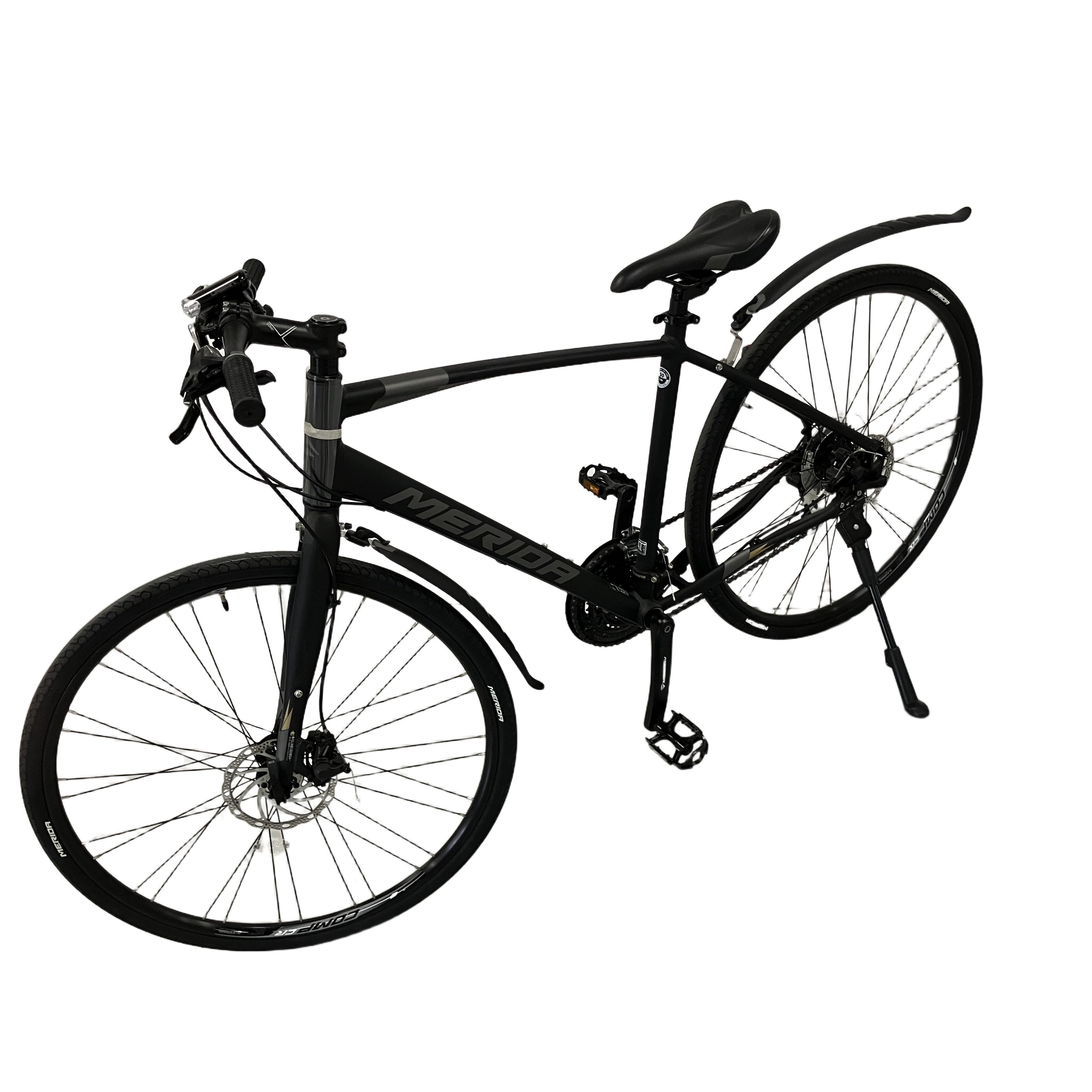 MERIDA メリダ CROSSWAY 200 AMY2502 サイズ:50cm マットブラック クロスバイク 中古 良好