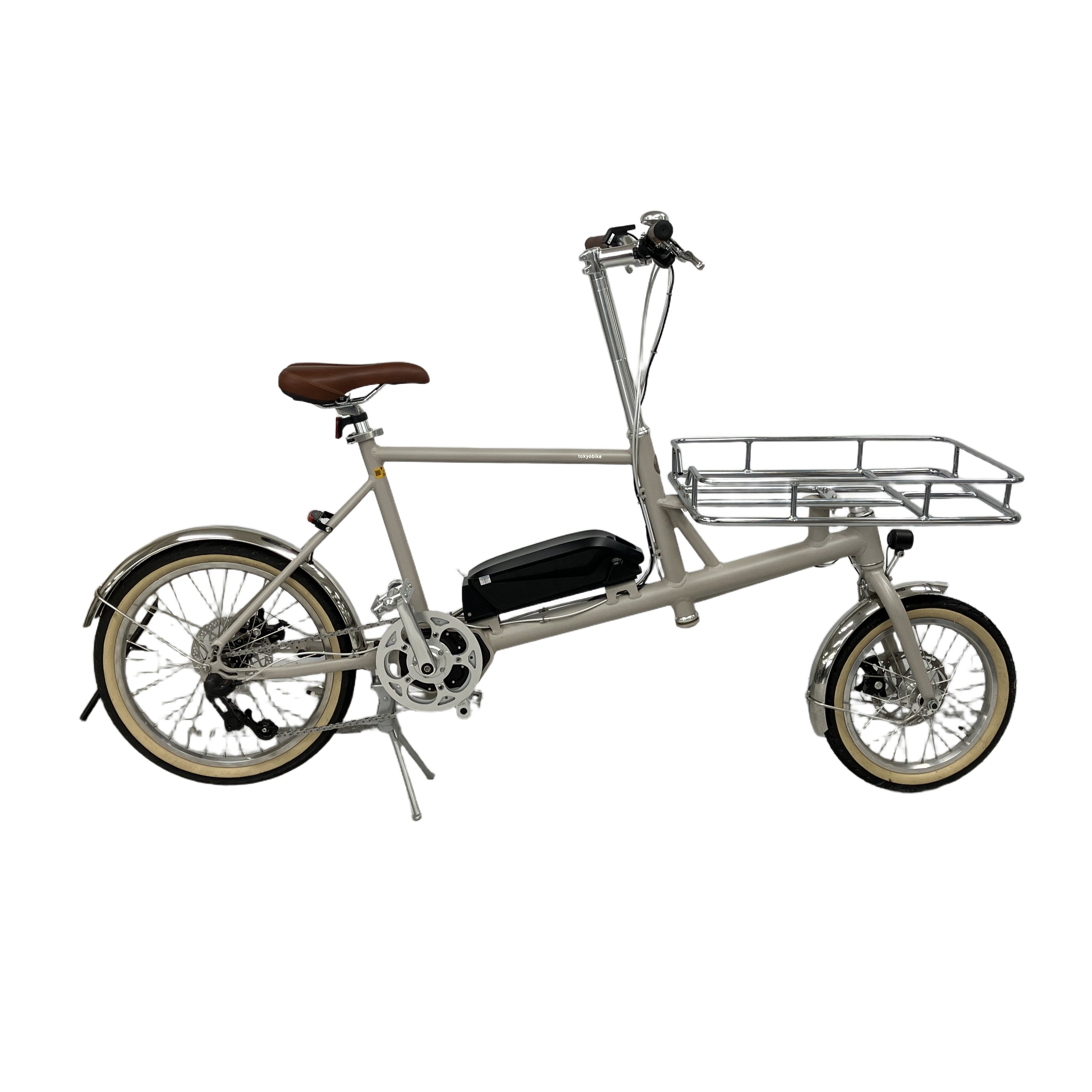 TOKYO BIKE TB-E-FC-1620 TOKYOBIKE PORTER 電動アシスト カーゴバイク アイボリー トーキョーバイク ポーター 自転車 中古