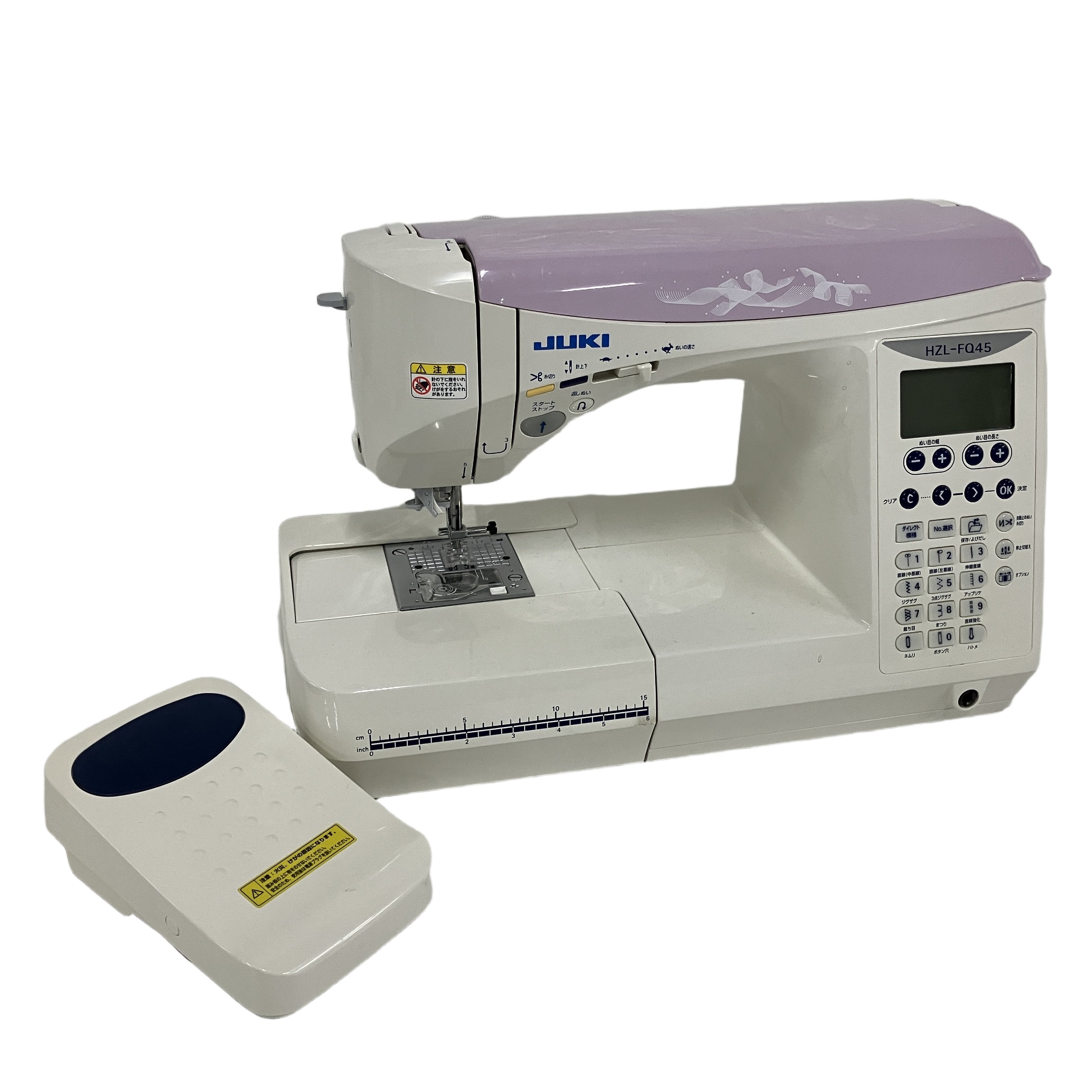 JUKI ジューキ HZL-FQ45 コンピューターミシン 家電 中古