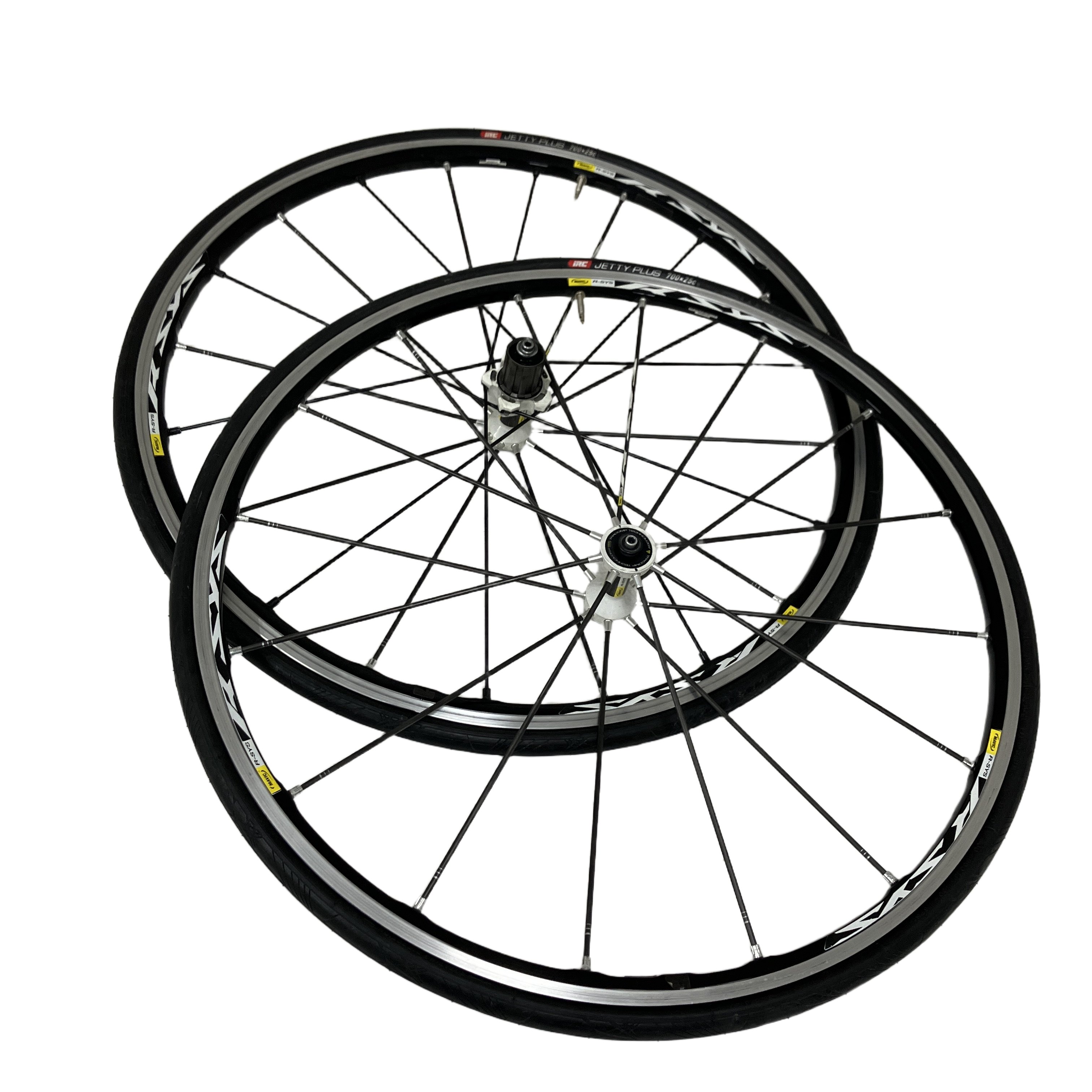 MAVIC マビック R SYS ホイール ペア JETTY PLUS 700×25c タイヤ ロードバイク パーツ 中古