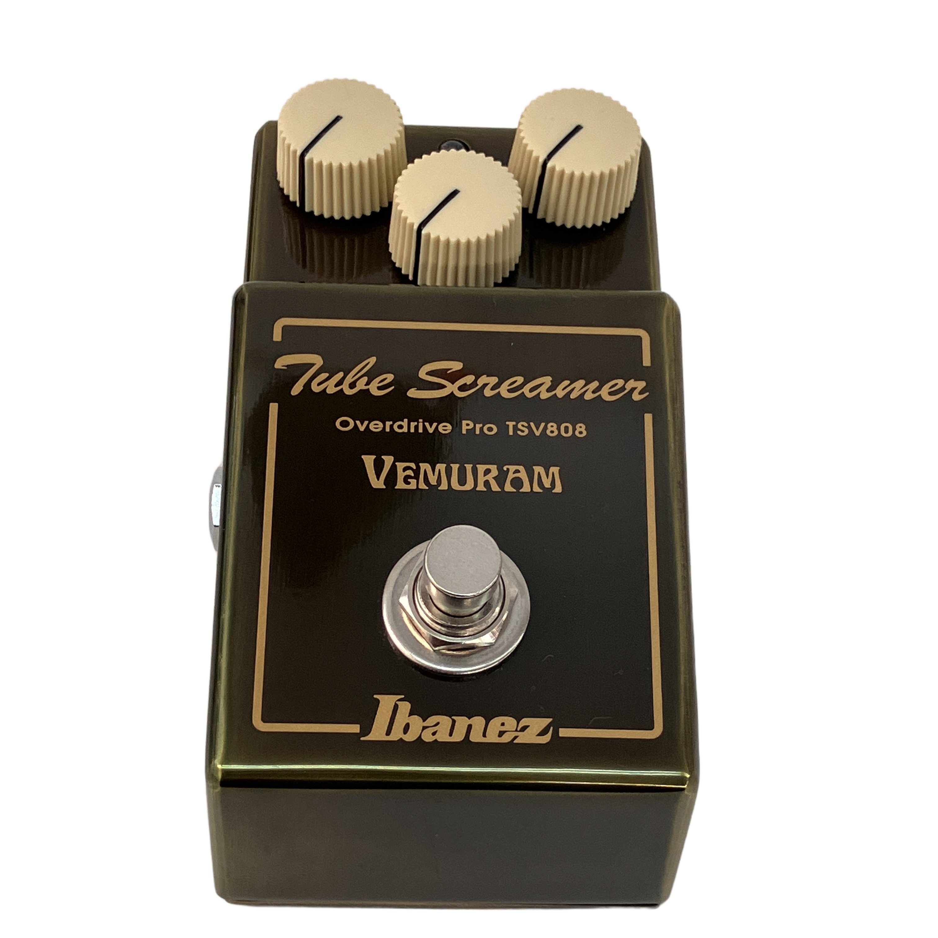 Ibanez VEMURAM TSV808 シリアル600番台 チューブスクリーマー オーバードライブ エフェクター コラボモデル 中古 美品