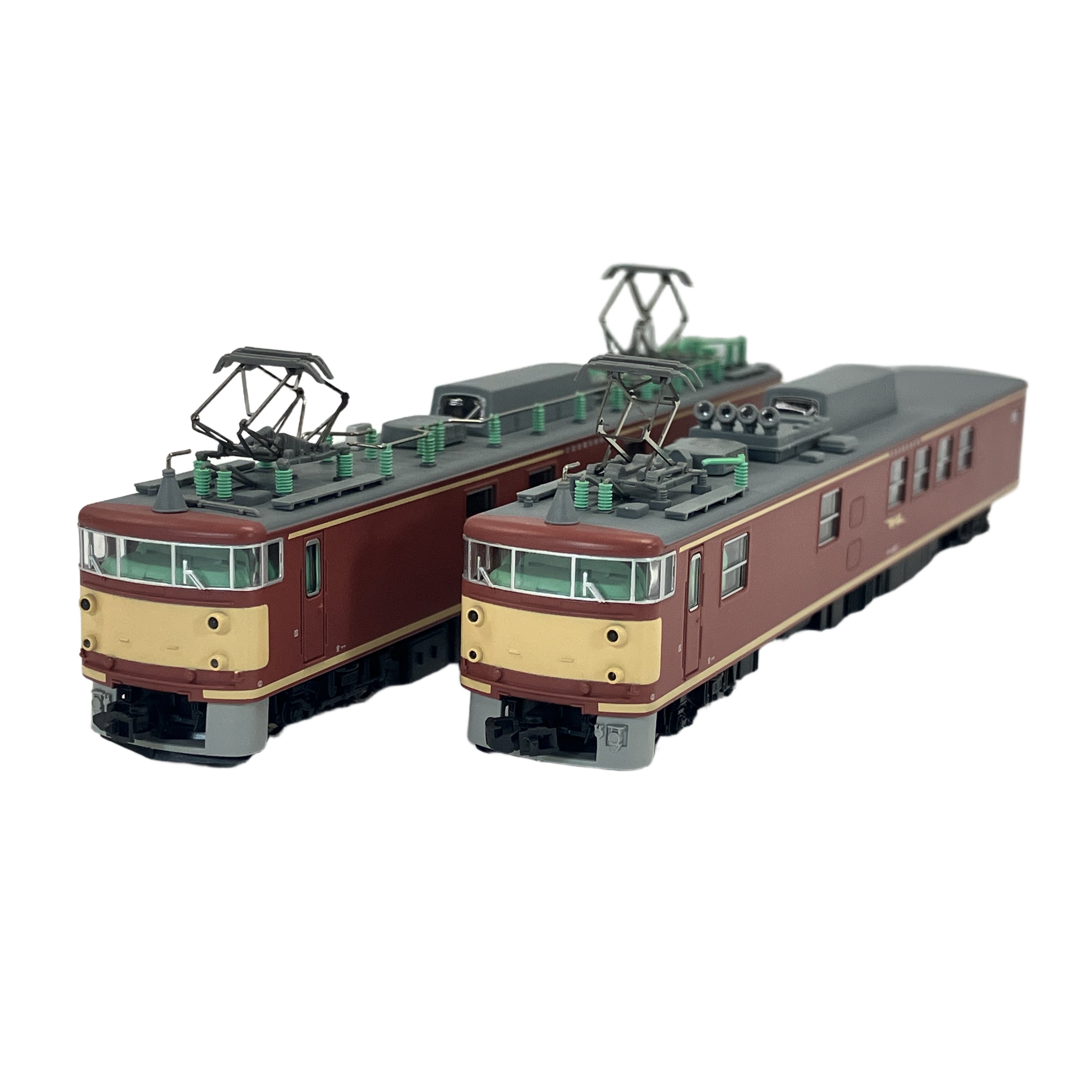 MICRO ACE A7281 クモヤ495系・クーラー増設 パンタ3基 ピンク 2両セット 鉄道模型 Nゲージ 中古 良好