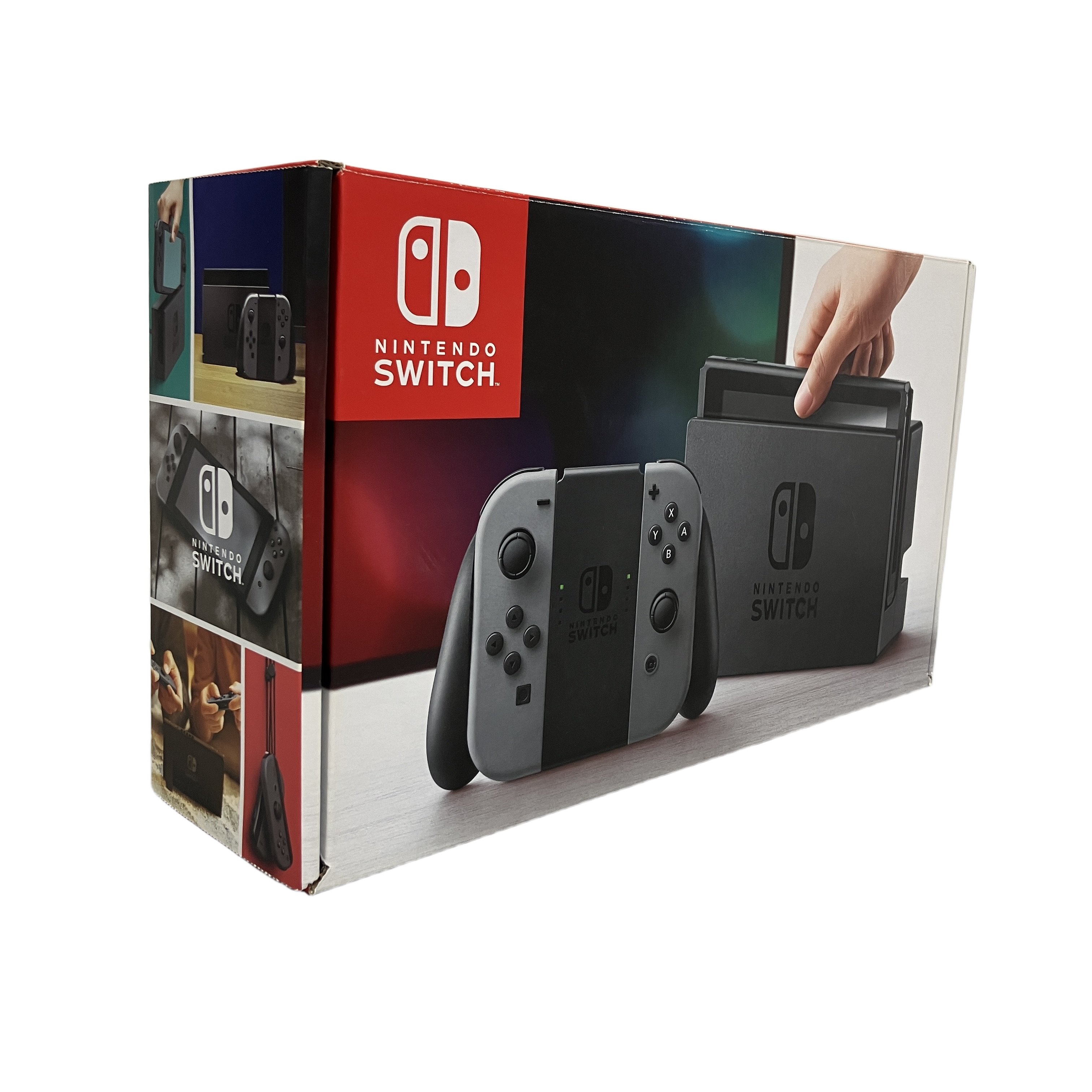 Nintendo Switch ニンテンドースイッチ 本体 HAC-001 任天堂 ゲーム機 グレー 中古