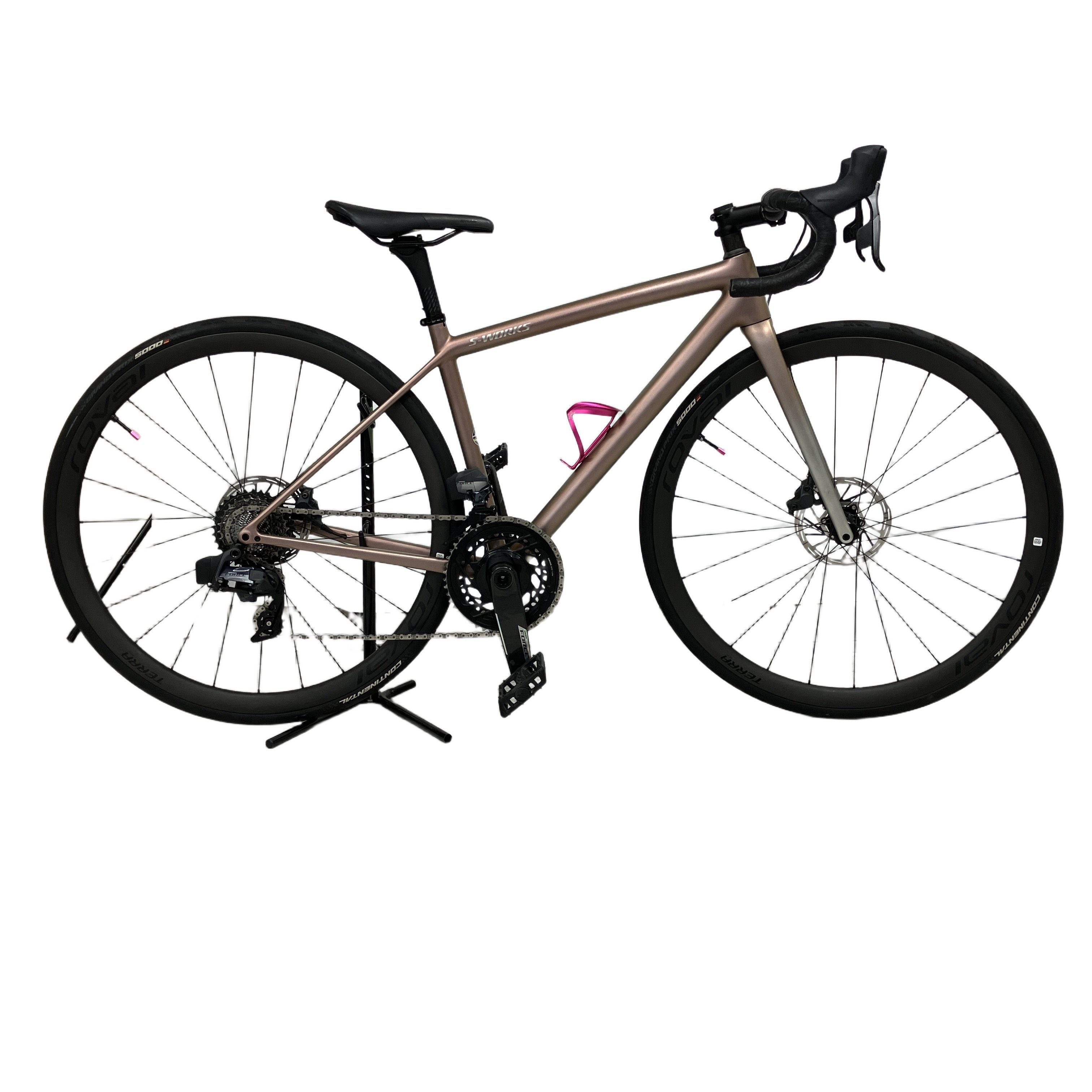 Specialized S-WORKS AETHOS 2021モデル 49サイズ 12S SRAM FORCE eTap AXS ホイール ROVAL TERRA ロードバイク 中古 良好