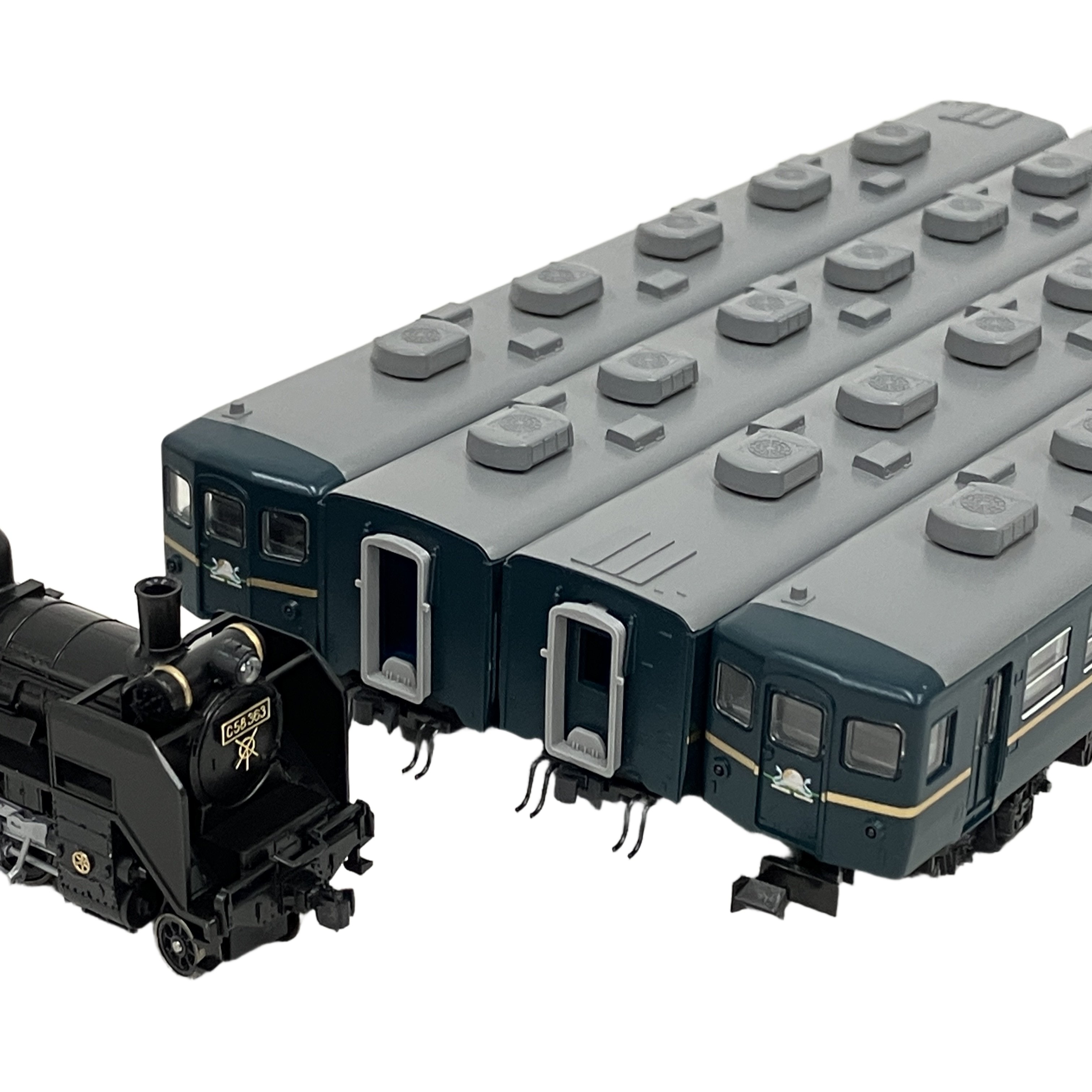 Round House 10-917 秩父鉄道「パレオエクスプレス」タイプ 5両セット 鉄道模型 Nゲージ 中古 美品