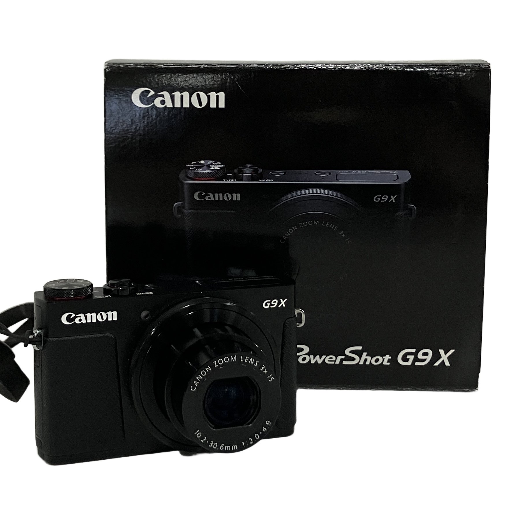 Canon Powershot G9 X ブラック コンパクトデジタルカメラ Wi-Fi 元箱ケース付 中古 美品