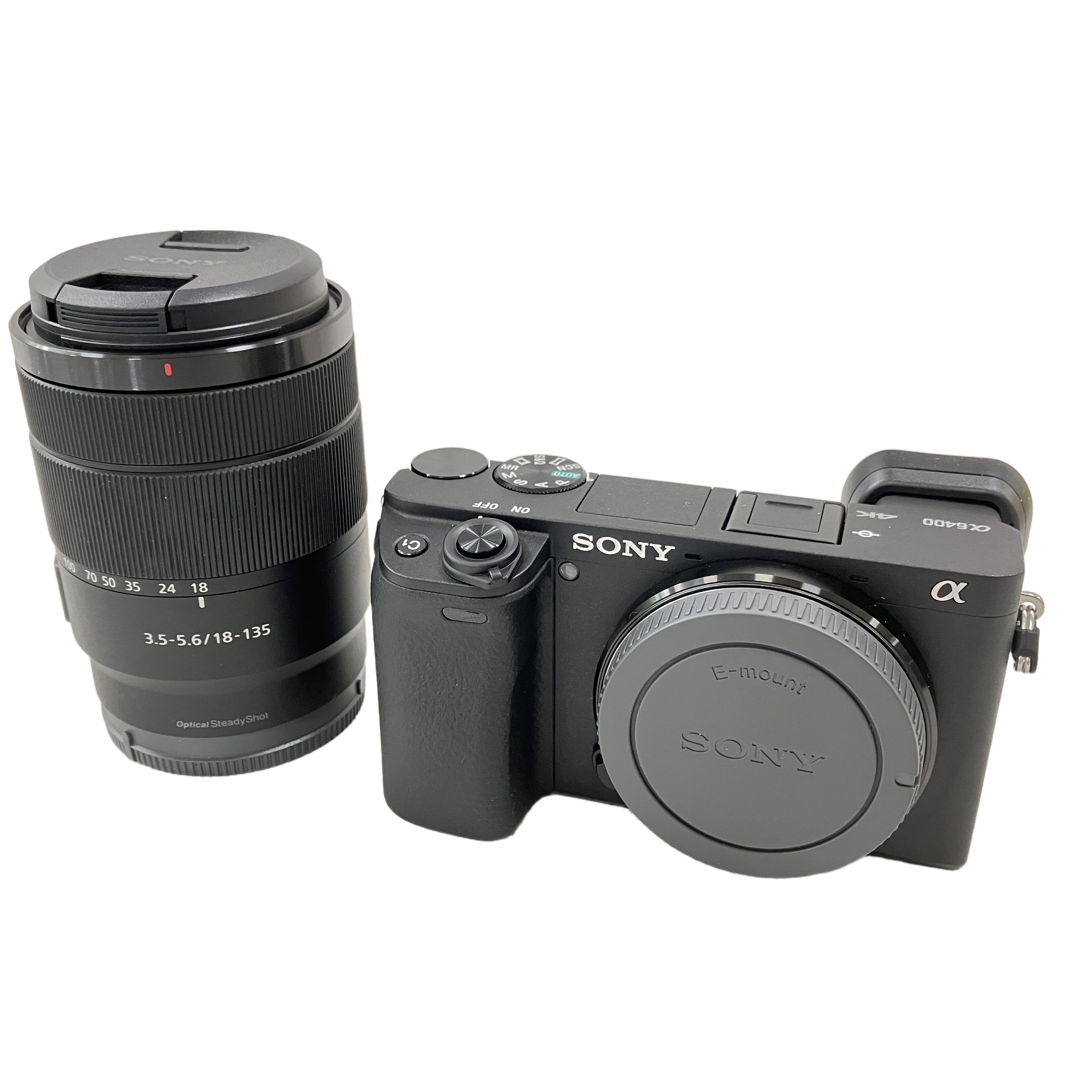 ★ソニー SONY α6400(ILCE-6400M)E 18-135mm F3.5-5.6 OSS レンズキット APS-C ミラーレス一眼カメラ 中古★
