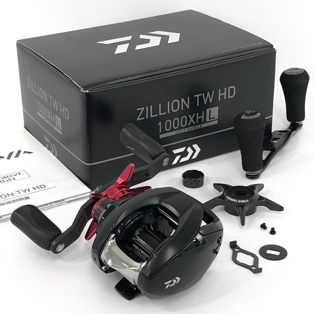 DAIWA 22 ZILLION TW HD 1000XH L RCS90 ベイトリール ダイワ ジリオン 釣具 中古 美品