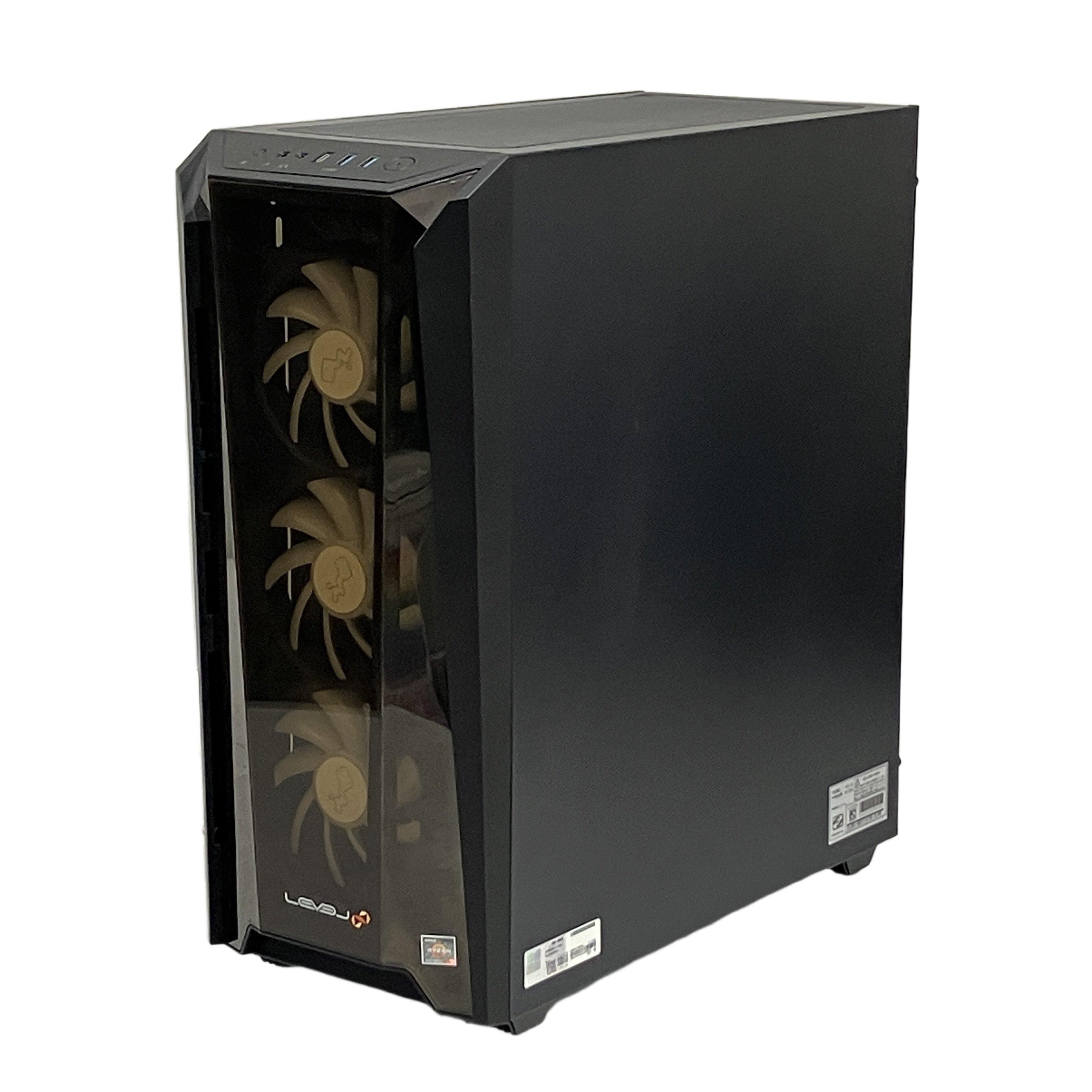 ユニットコム LEVEL∞ ゲーミングデスクトップPC AMD Ryzen 9 7900X 32GB SSD 1TB WIN11 RTX 4070 訳有