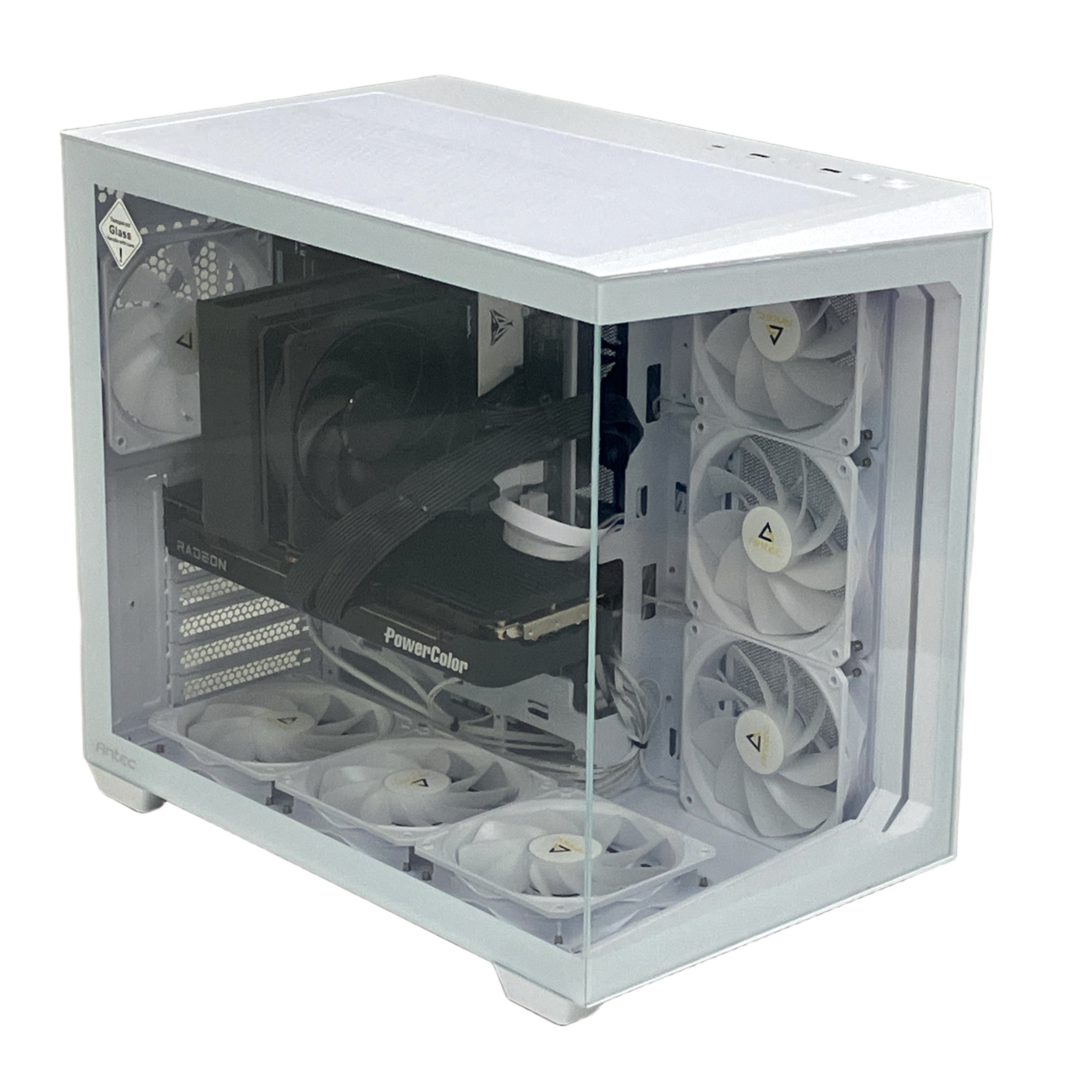 自作PC ASRock B850M-X WiFi R2.0 ゲーミングデスクトップPC AMD Ryzen 7 9800X3D 16GB SSD 1TB RX 9070 XT 中古 美品